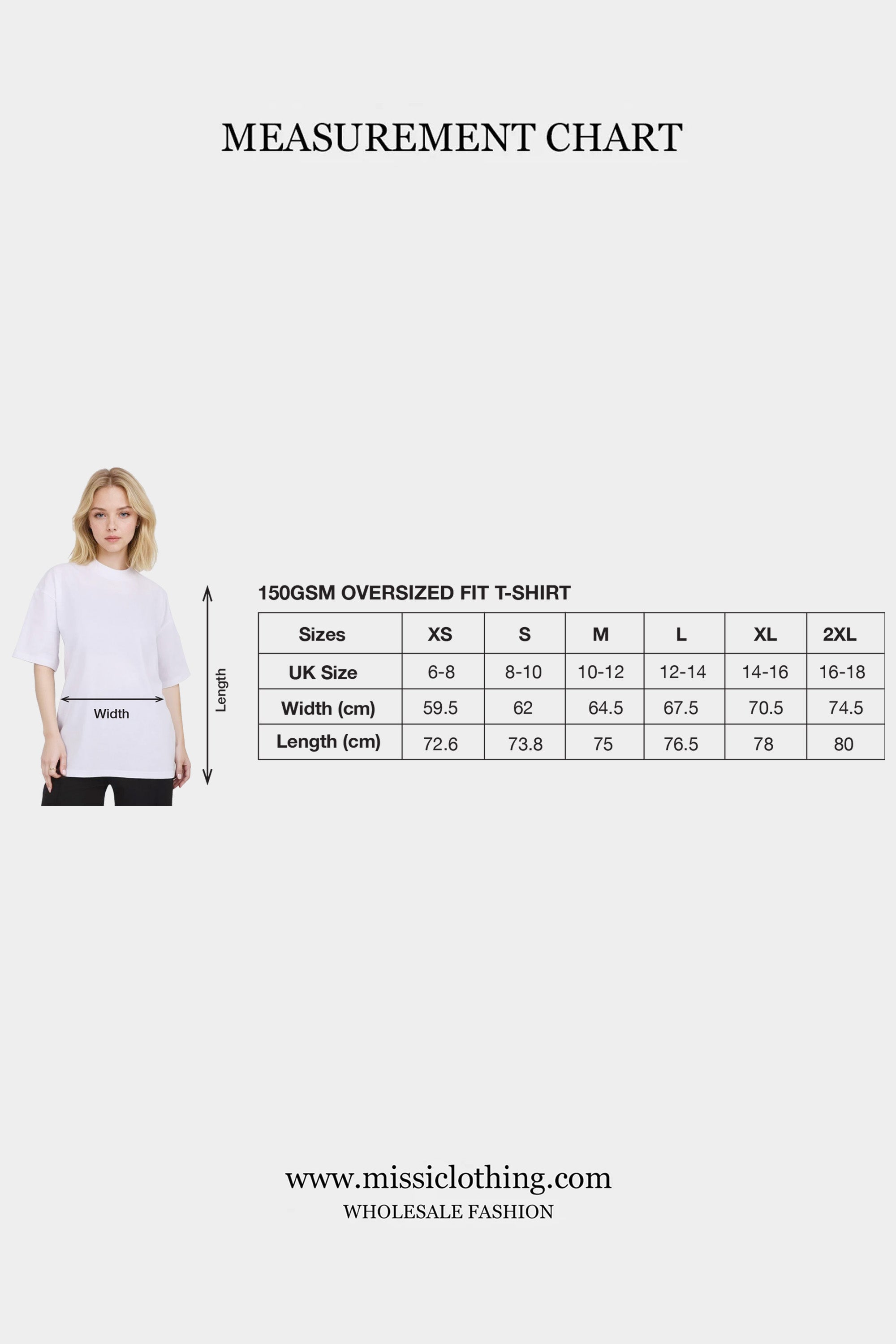 Unisex 150GSM Oversized Plain T-Shirts