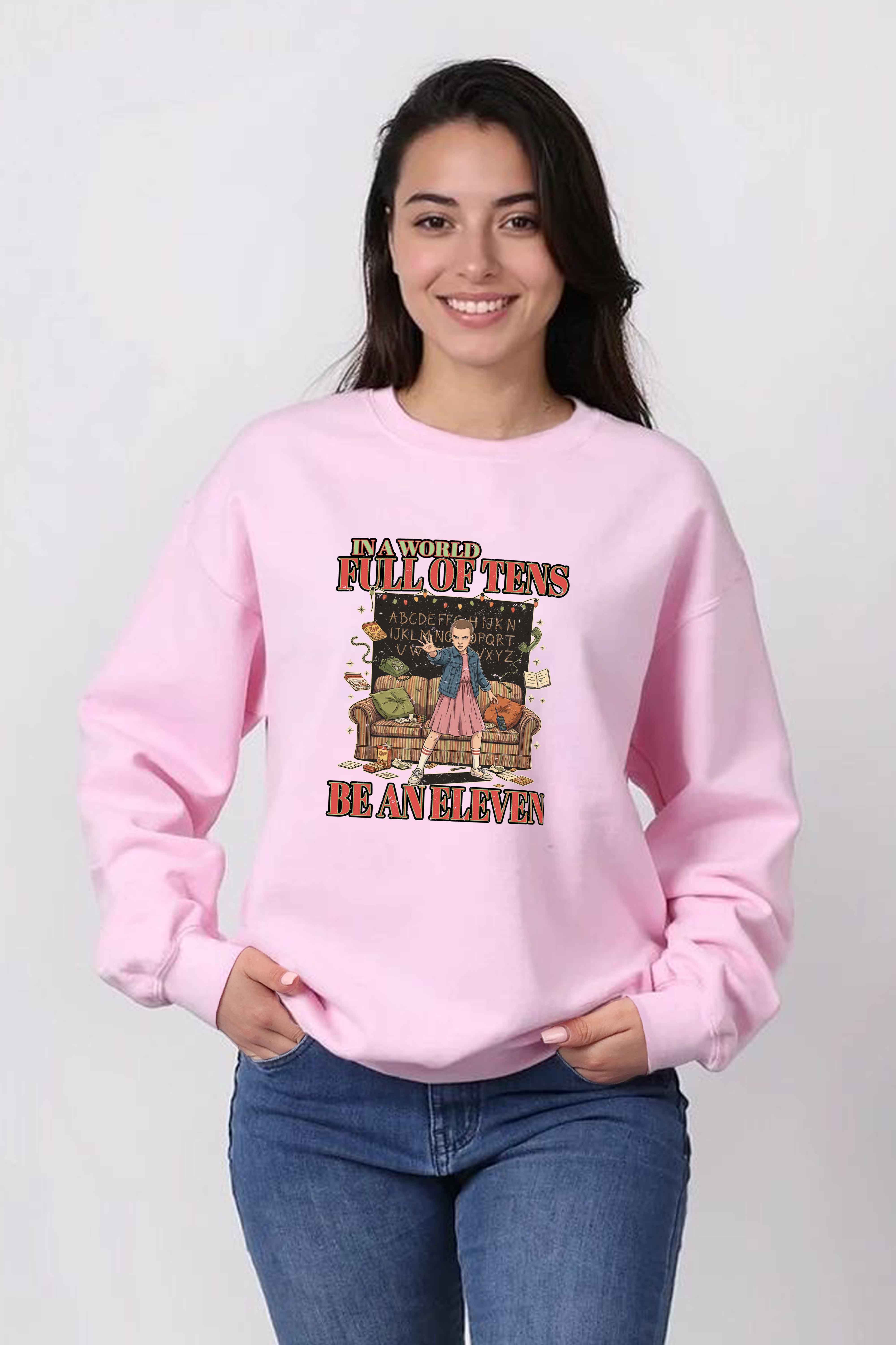 Unisex Heavy Blend Be an Eleven Graphic Sweatshirt