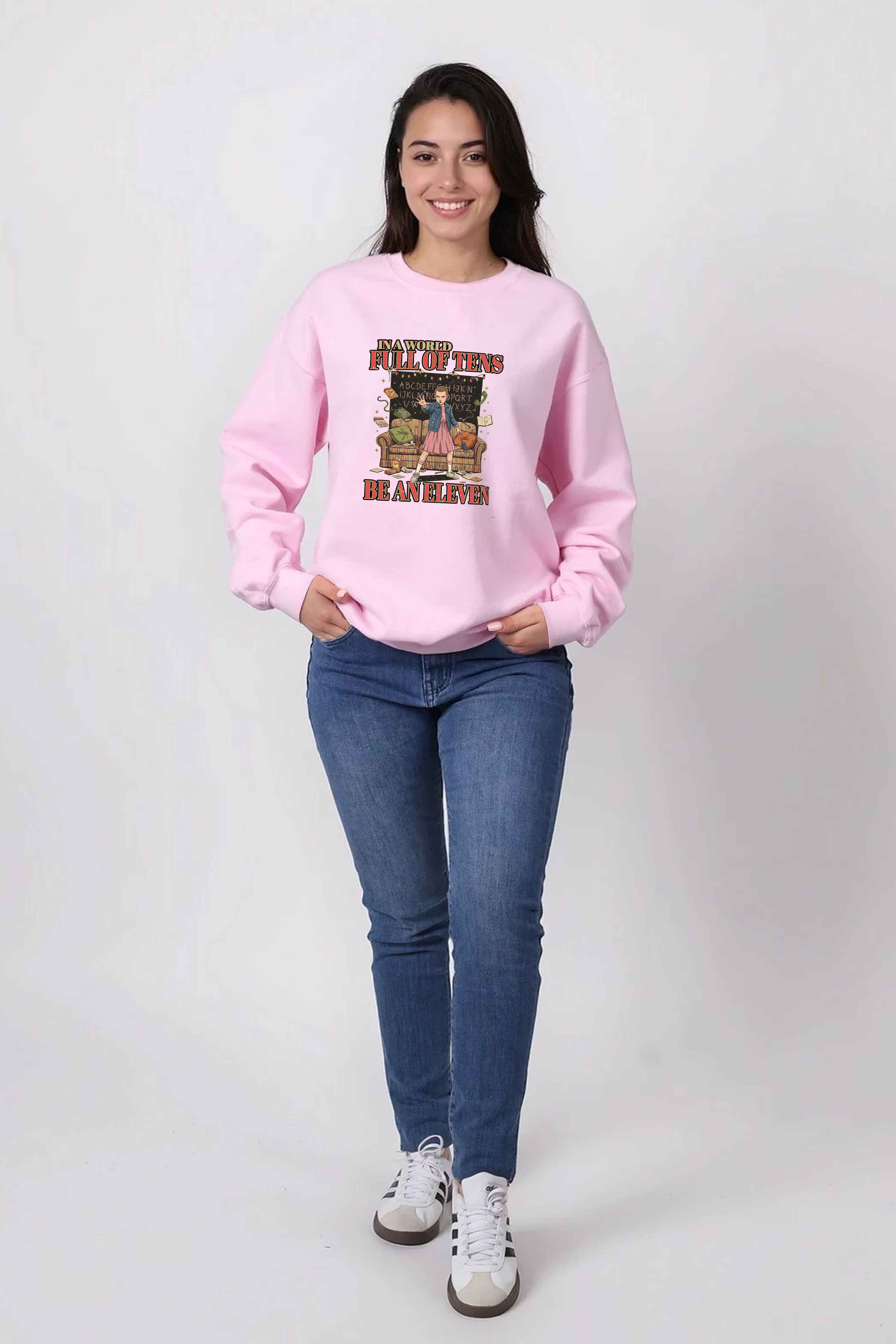 Unisex Heavy Blend Be an Eleven Graphic Sweatshirt