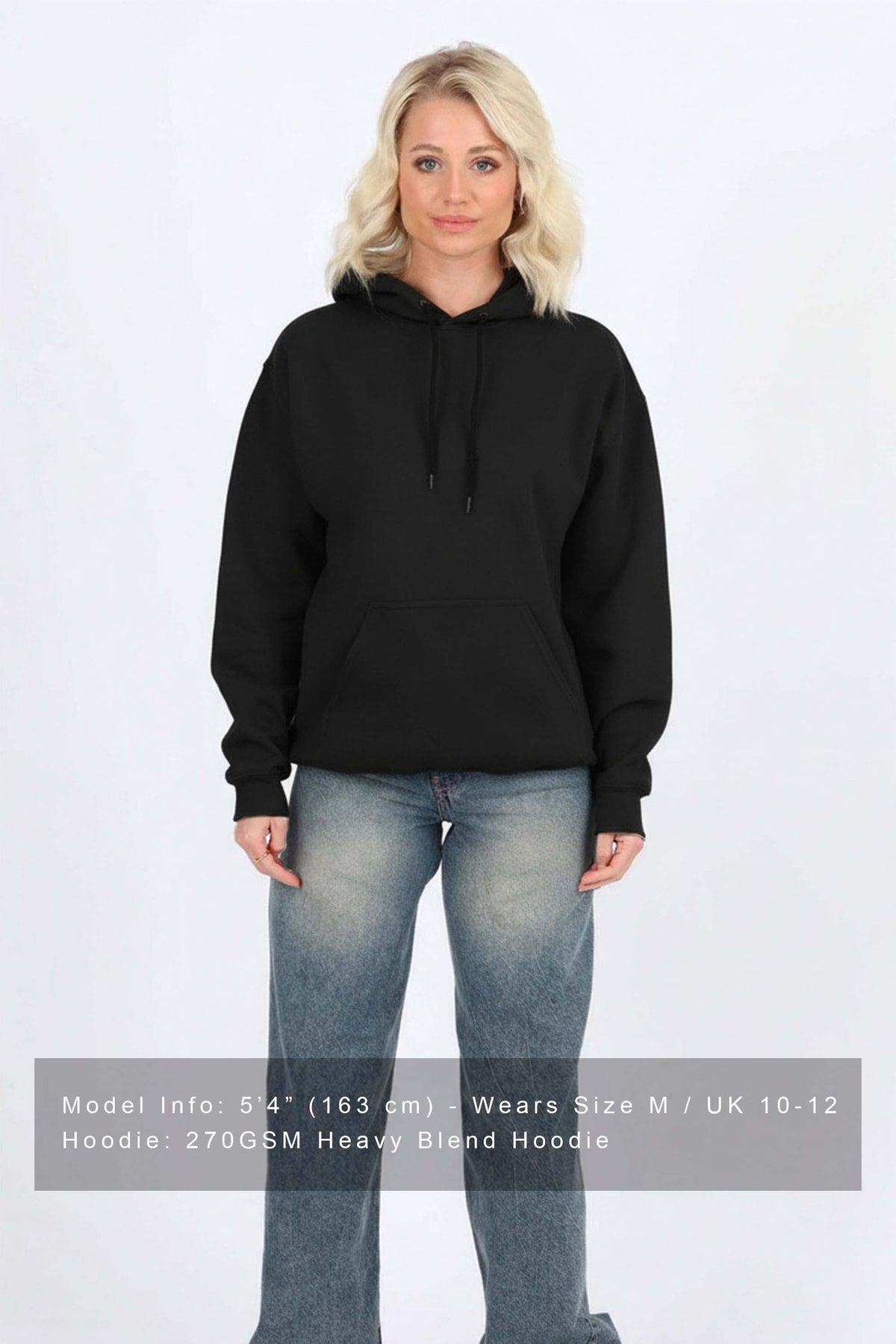Unisex 270GSM Heavy Blend Plain Hoodies
