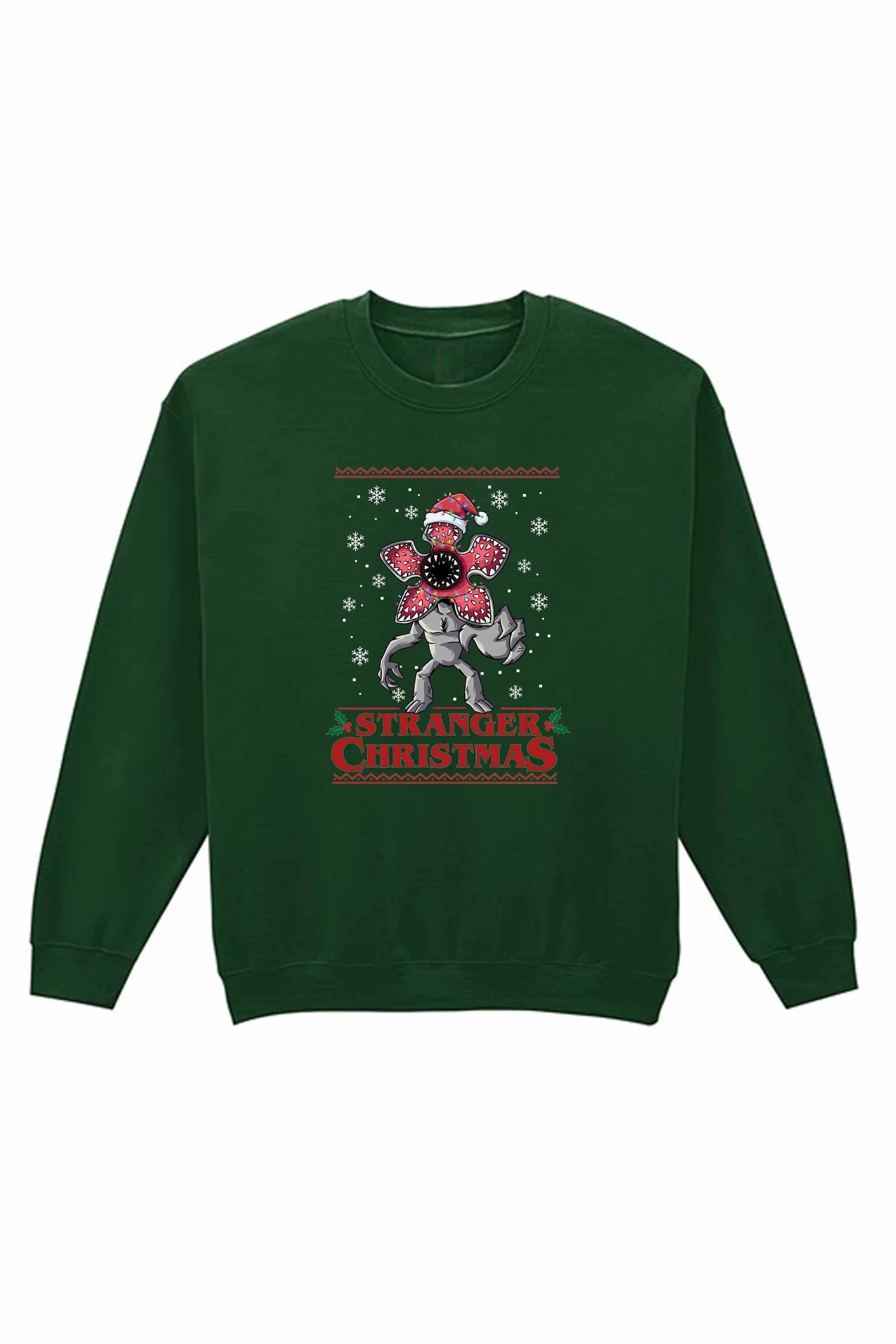 Unisex Heavy Blend Stranger Christmas Monster Sweatshirt