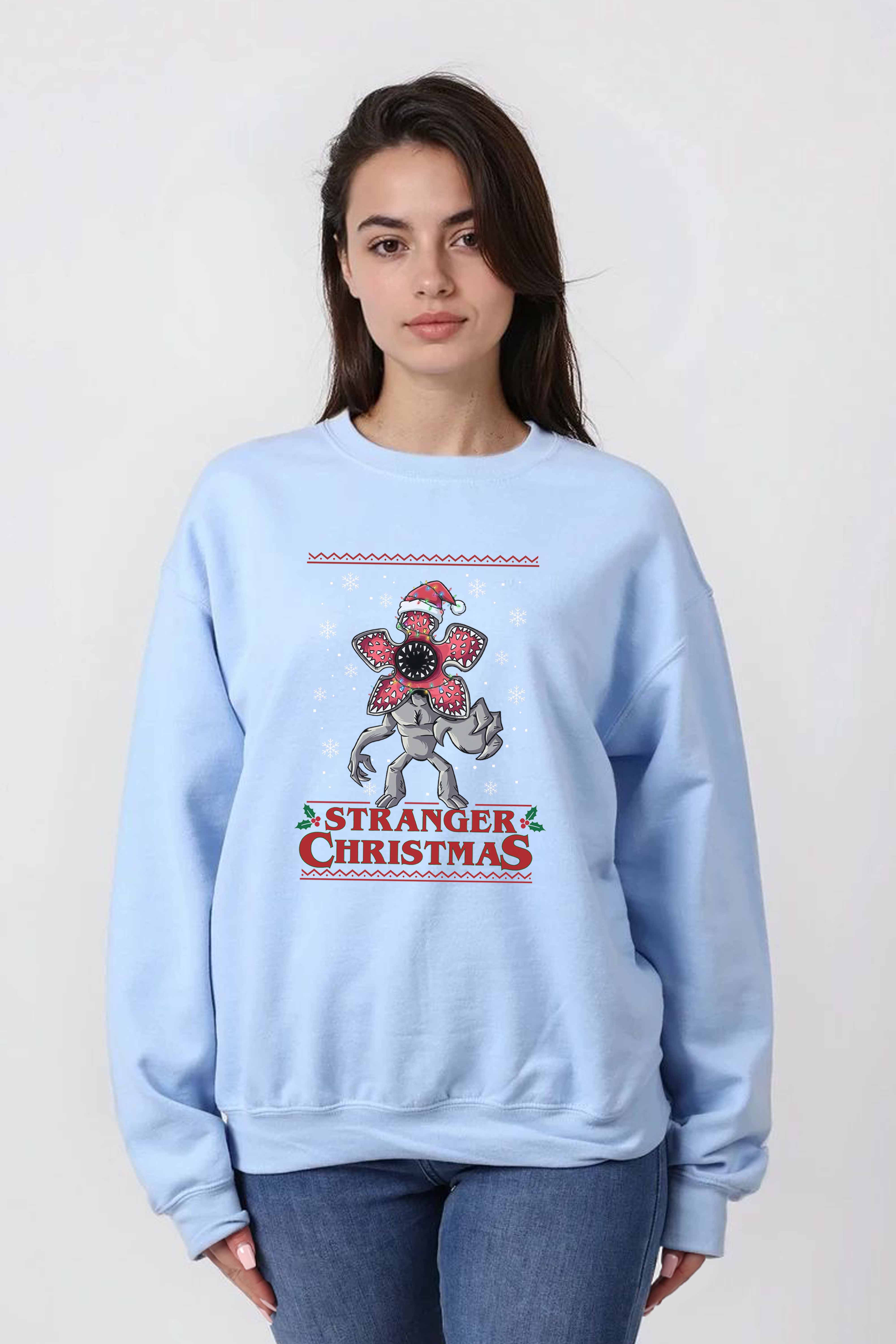 Unisex Heavy Blend Stranger Christmas Monster Sweatshirt