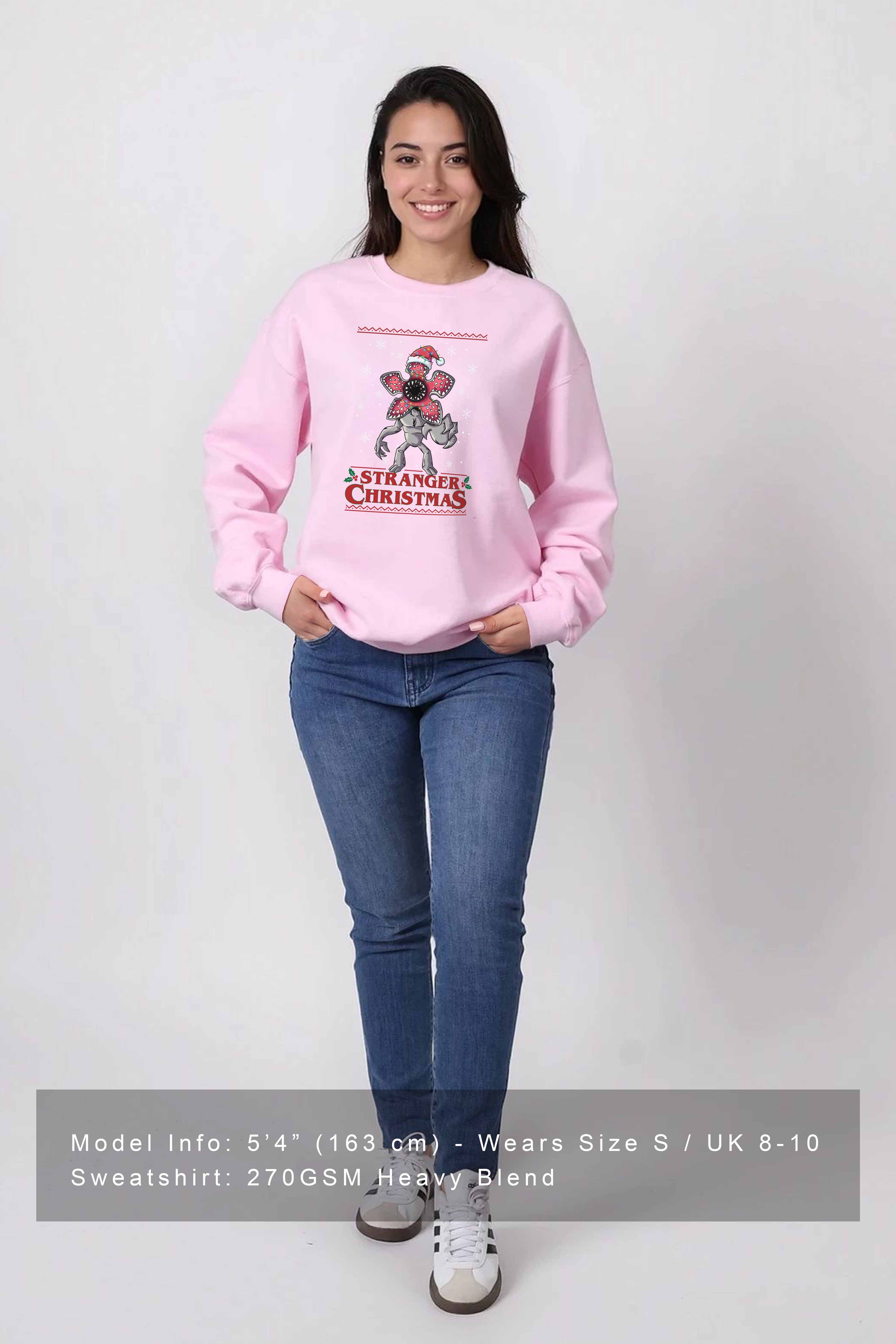 Unisex Heavy Blend Stranger Christmas Monster Sweatshirt