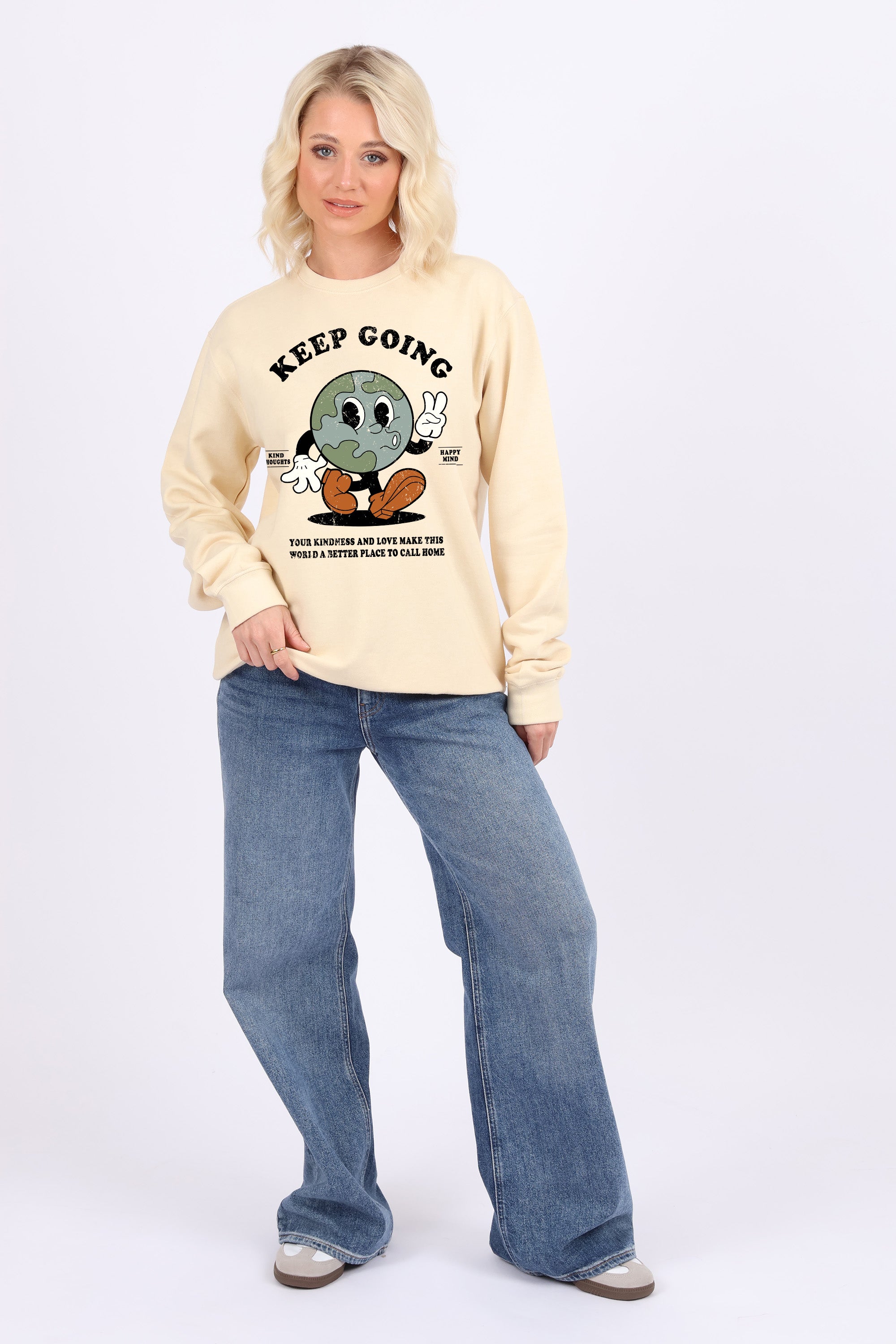 Keep Going Printed Sweatshirt (Pack of 6)