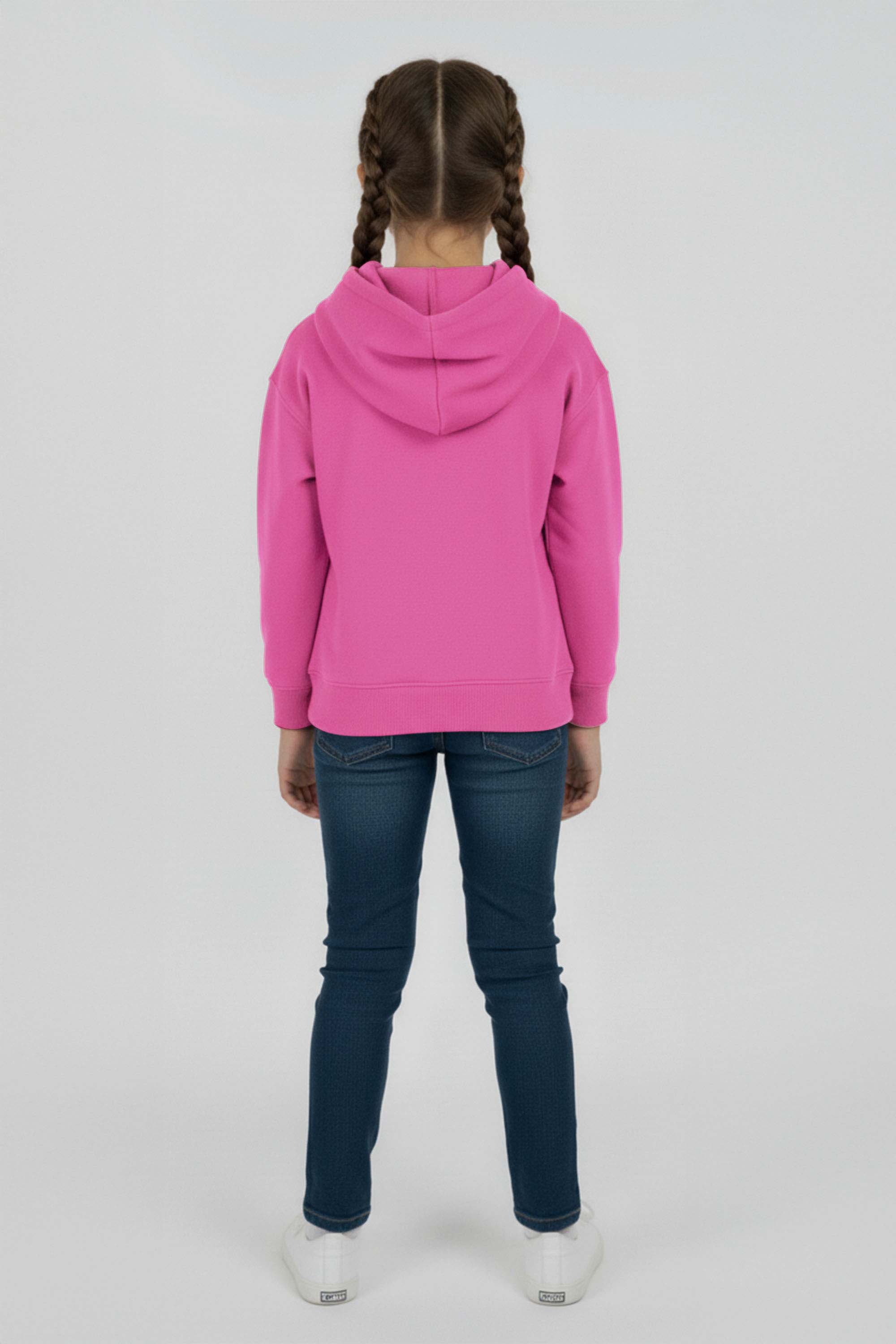 Kids K-Pop Rumi Six Seven Graphic Printed Hoodie