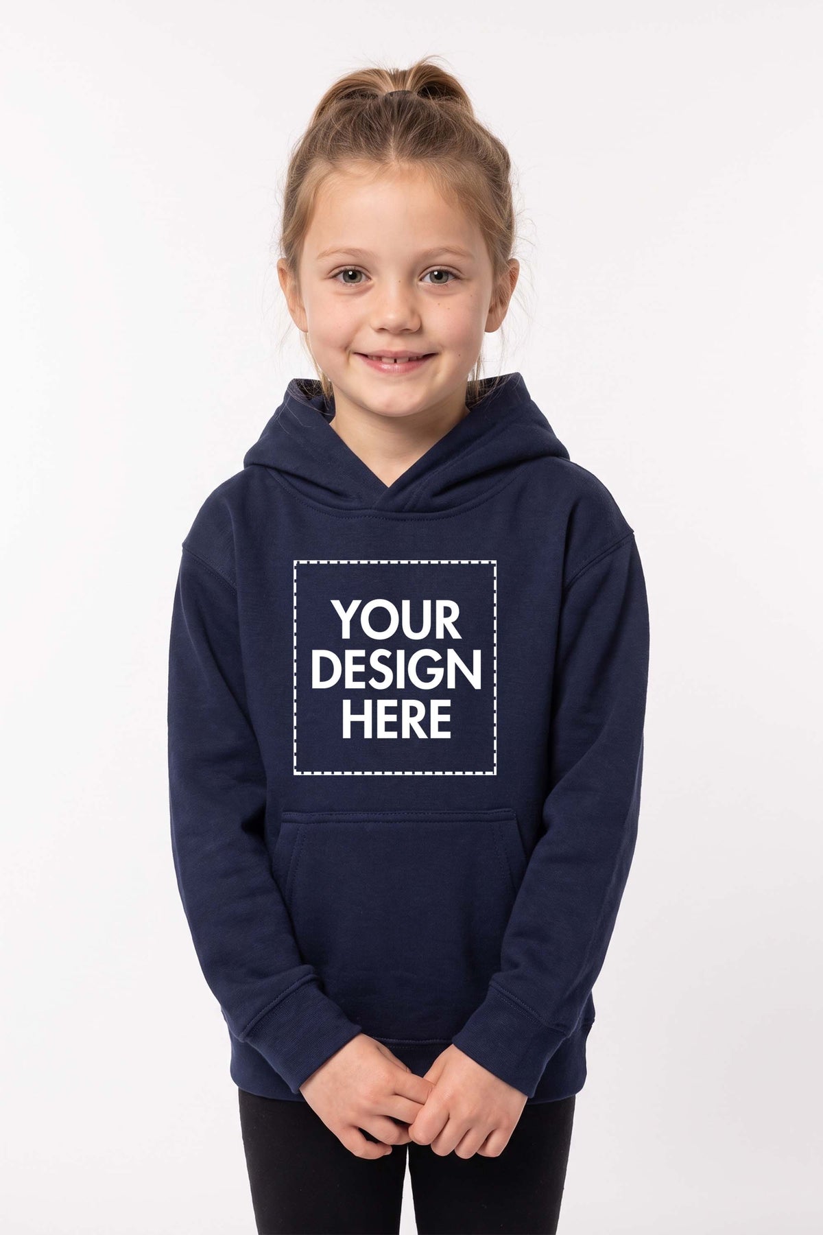 Kids Custom Printed Blended Hoodie