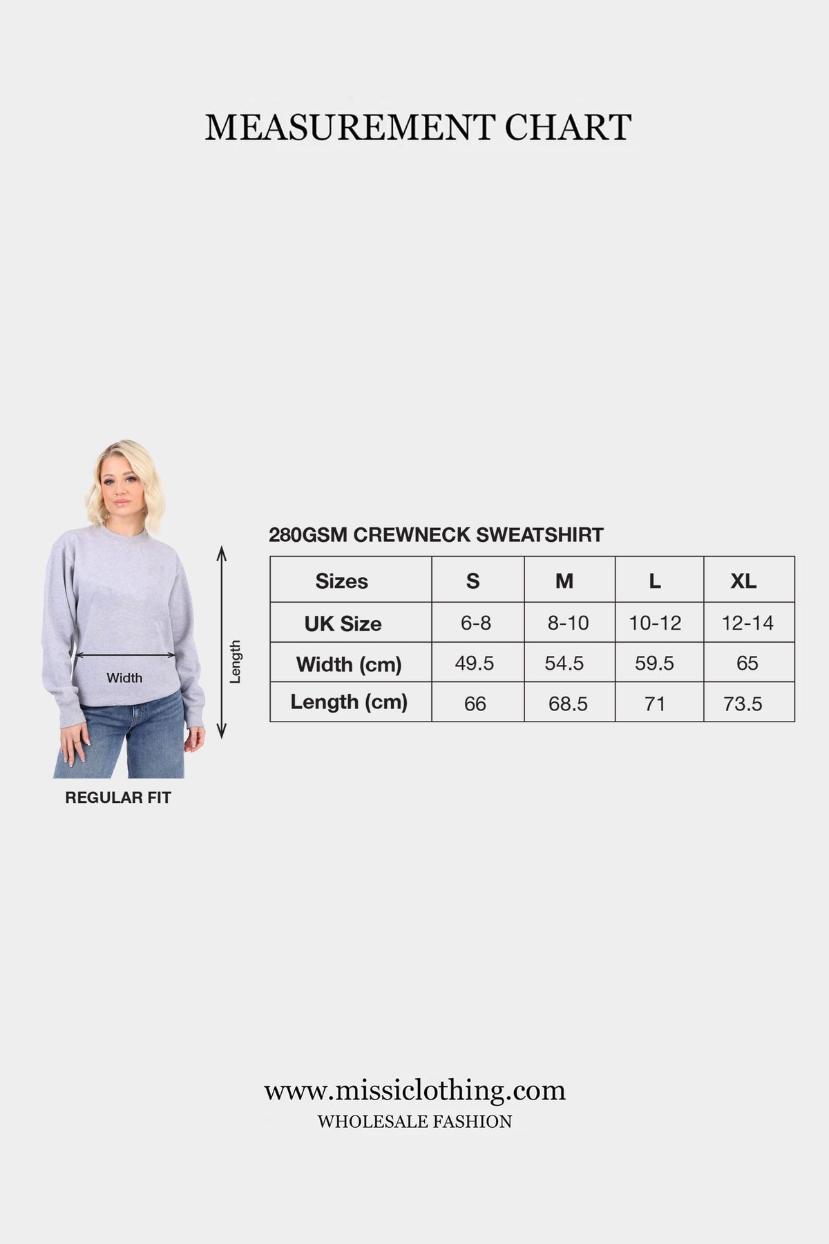 Basic Crew Neck Sweatshirt in Love Print