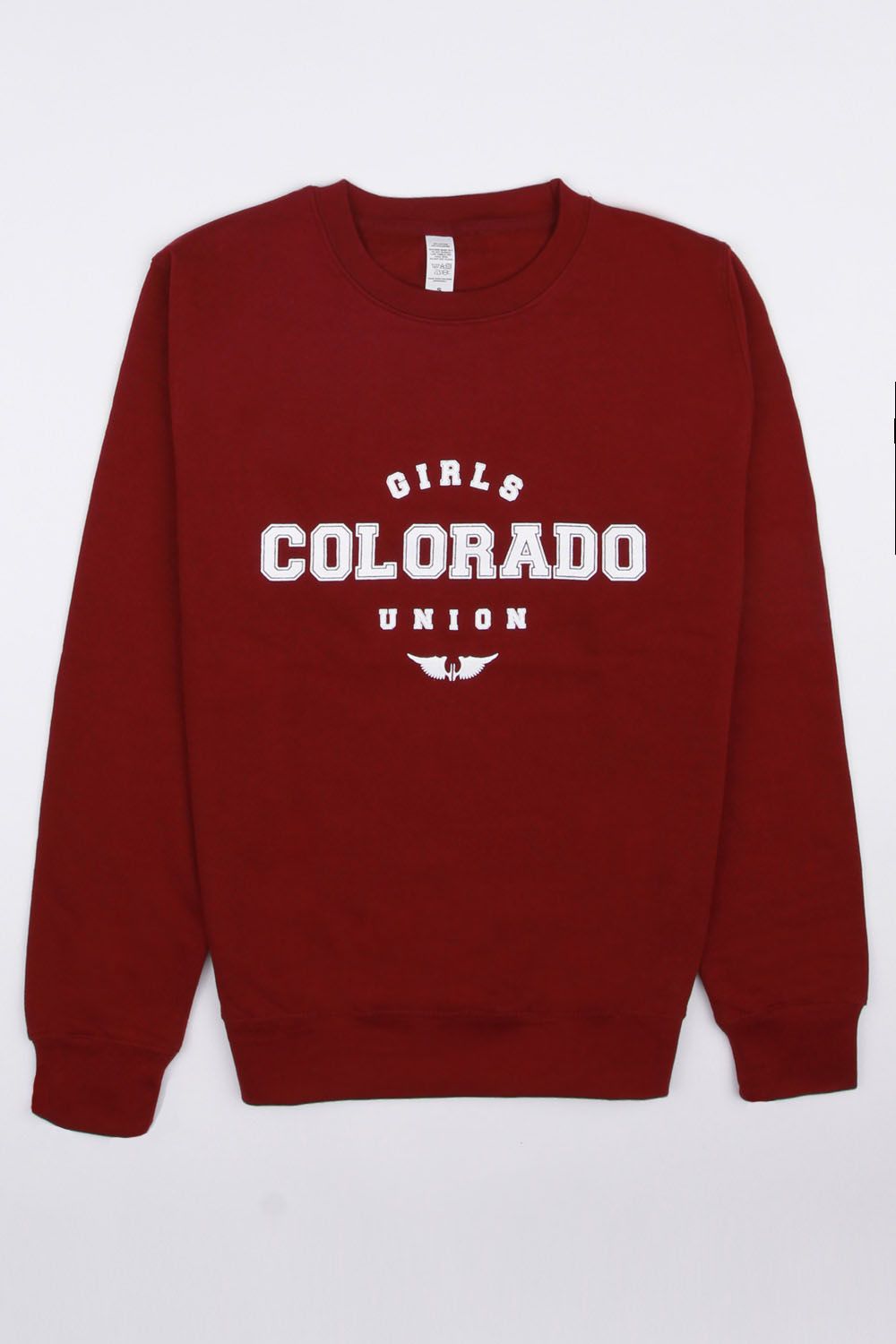 Slogan crewneck sweatshirt hot sale