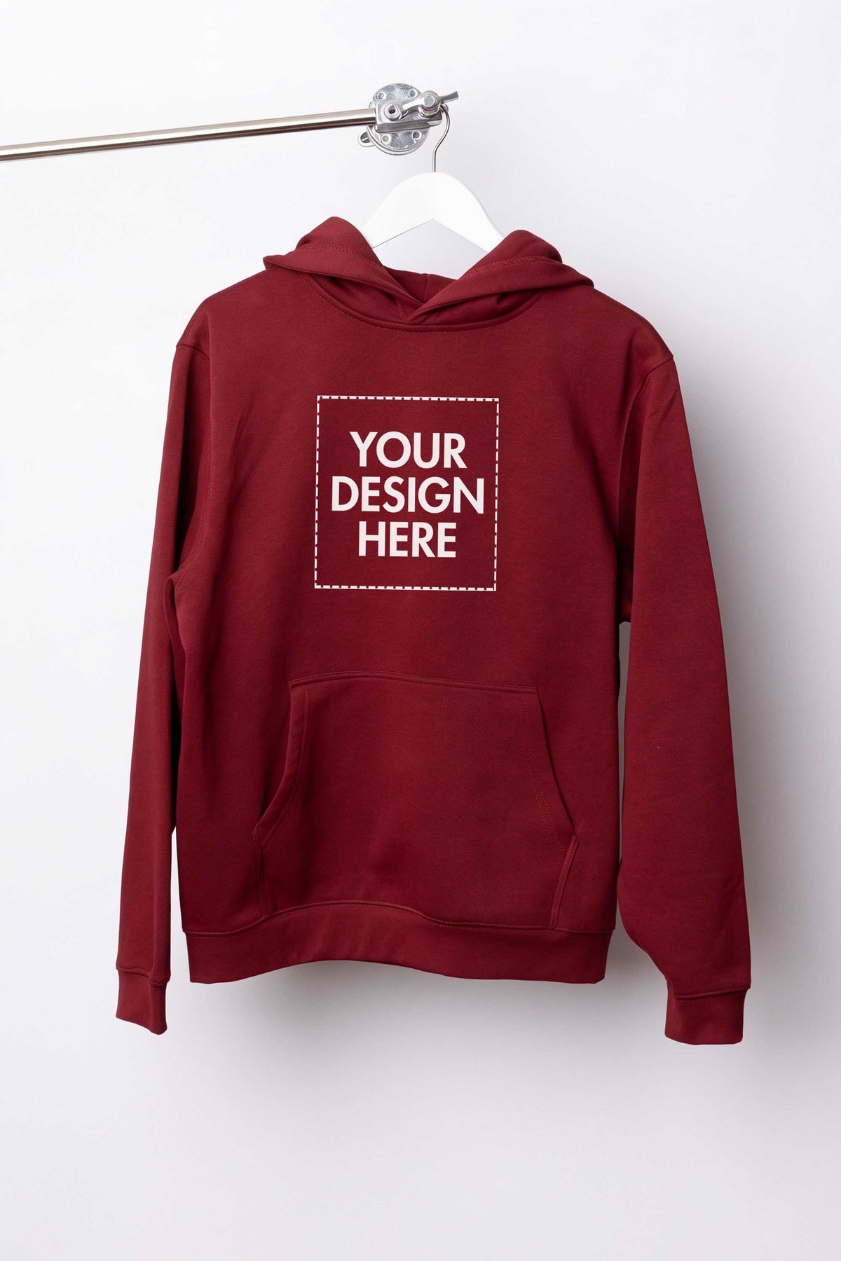 280GSM Core Ringspun Blend Custom Printed Unisex Hoodie