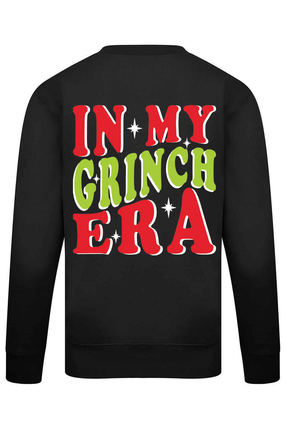 In My Grinch Era Printed Christmas Jumper (Pack of 4)
