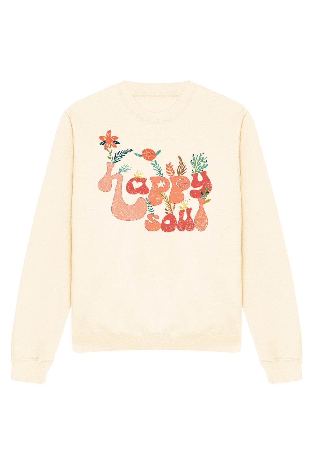 Happy Soul Sweatshirt In Vanilla (Custom Pack)