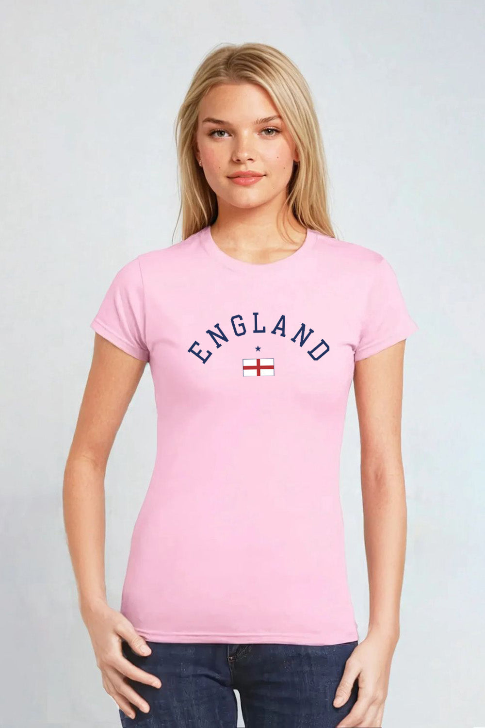 England Fitted Printed T-Shirt