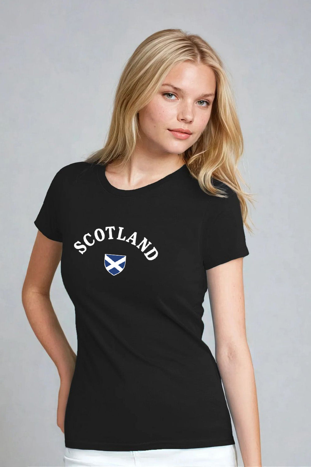 Scotland Fitted Printed T-Shirt