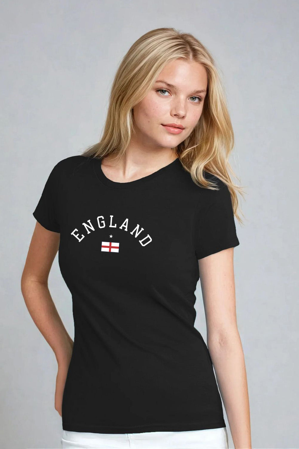 England Fitted Printed T-Shirt