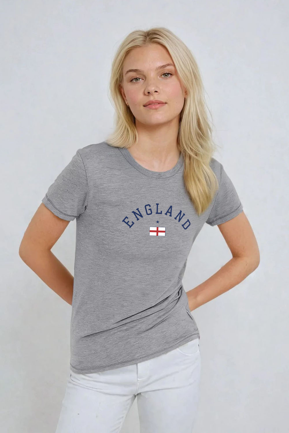 England Fitted Printed T-Shirt