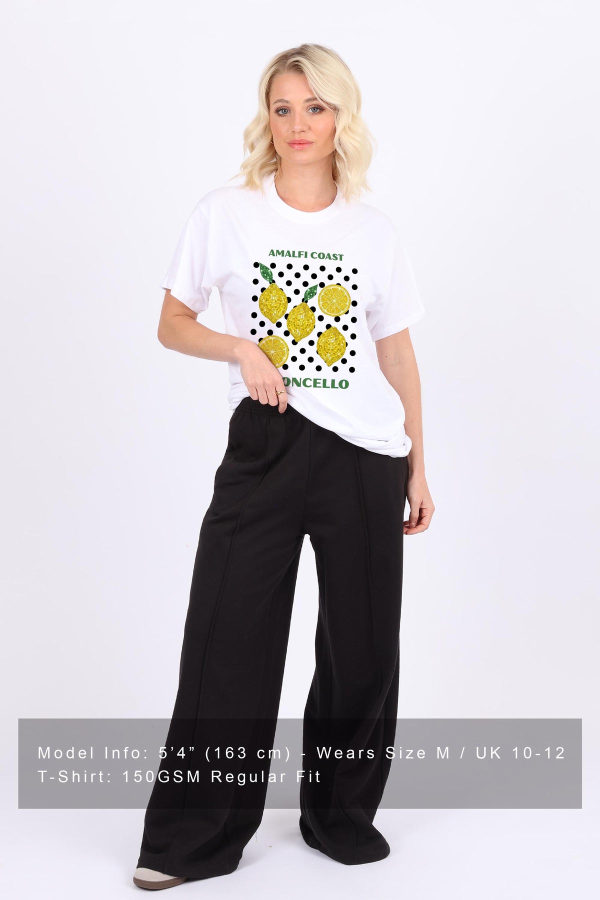 Amalfi Coast Lemon Printed T-shirt