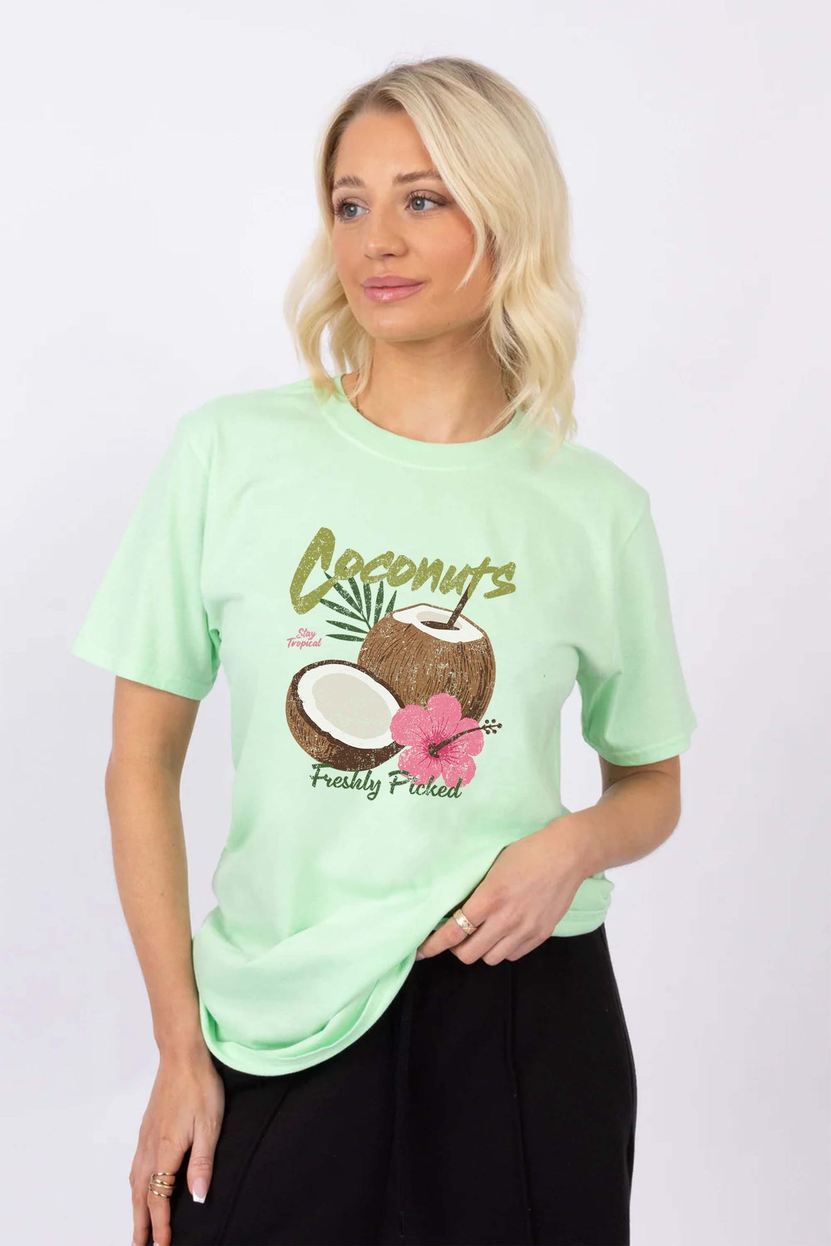 Coconut Printed T-shirt