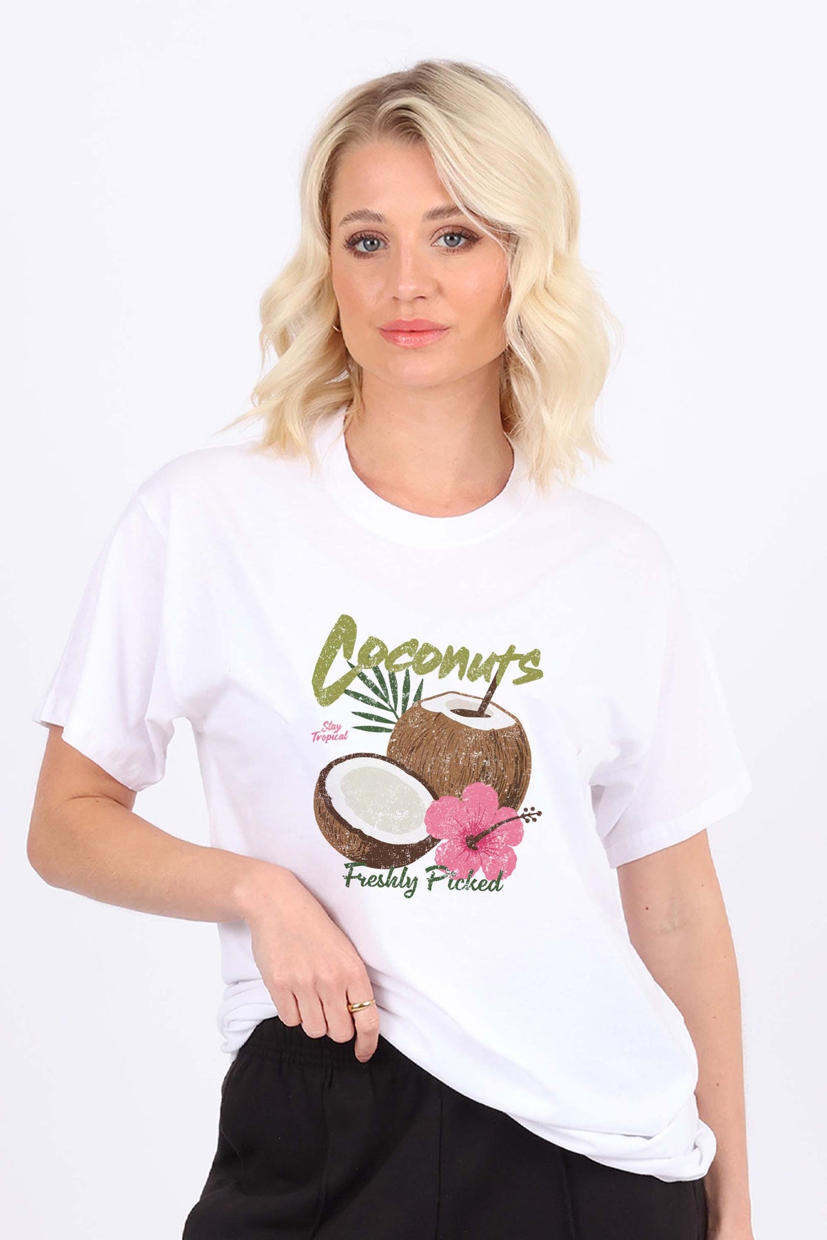 Coconut Printed T-shirt