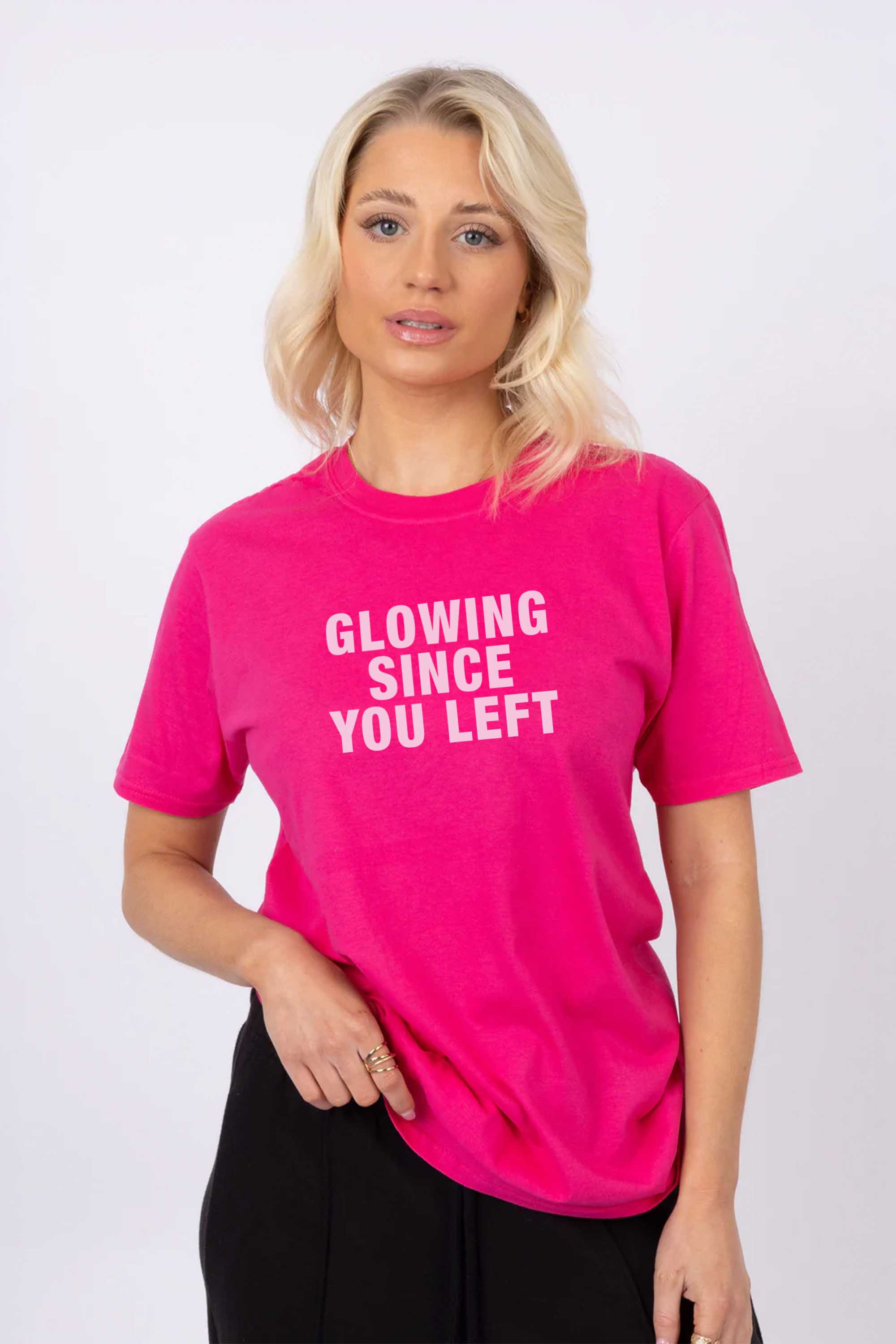 Glowing Since You left Printed T-shirt