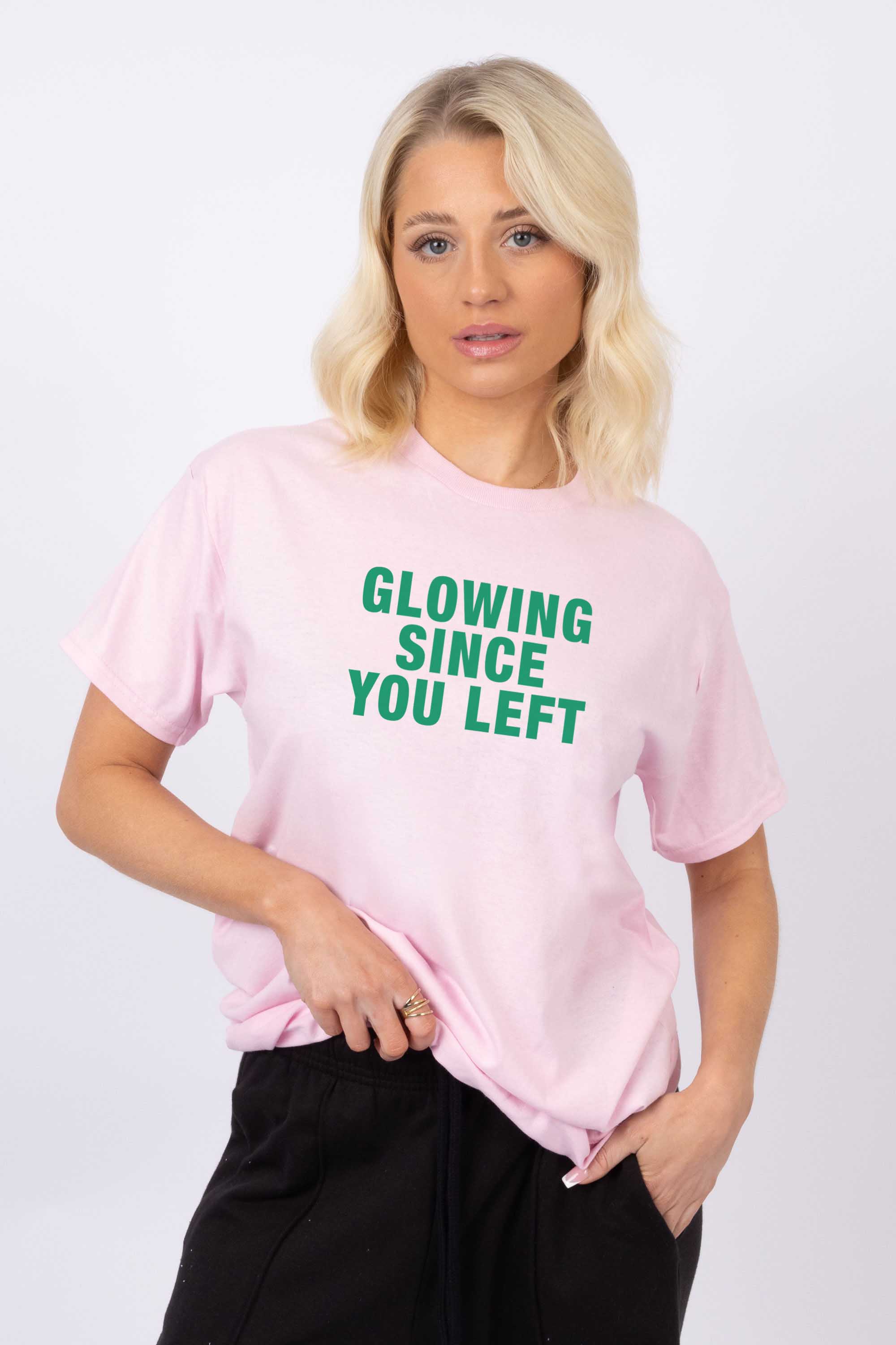 Glowing Since You left Printed T-shirt