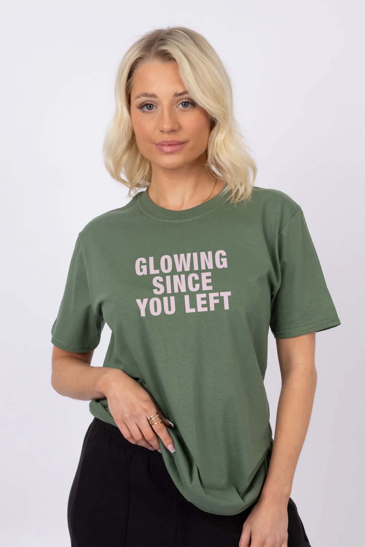 Glowing Since You left Printed T-shirt