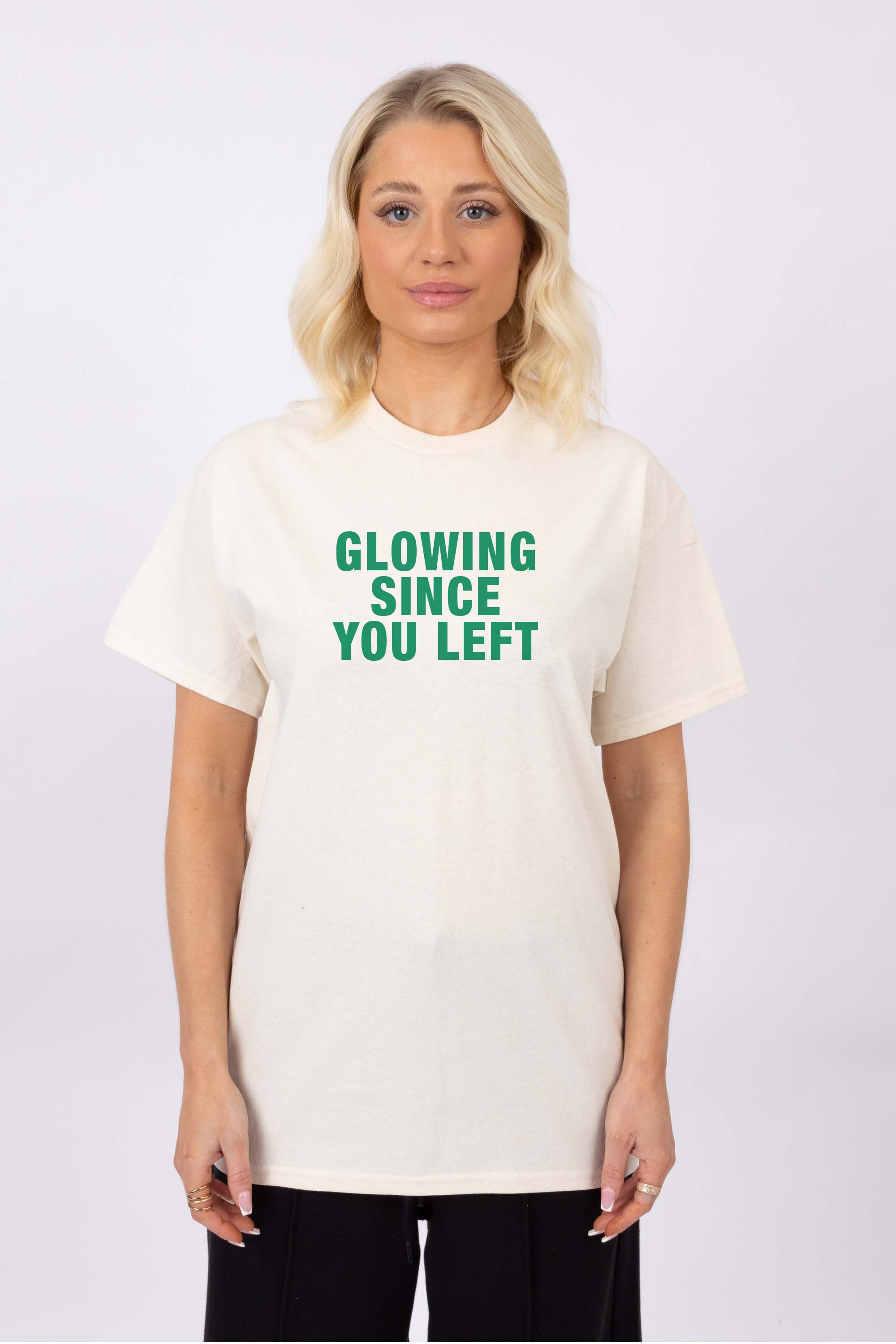 Glowing Since You left Printed T-shirt