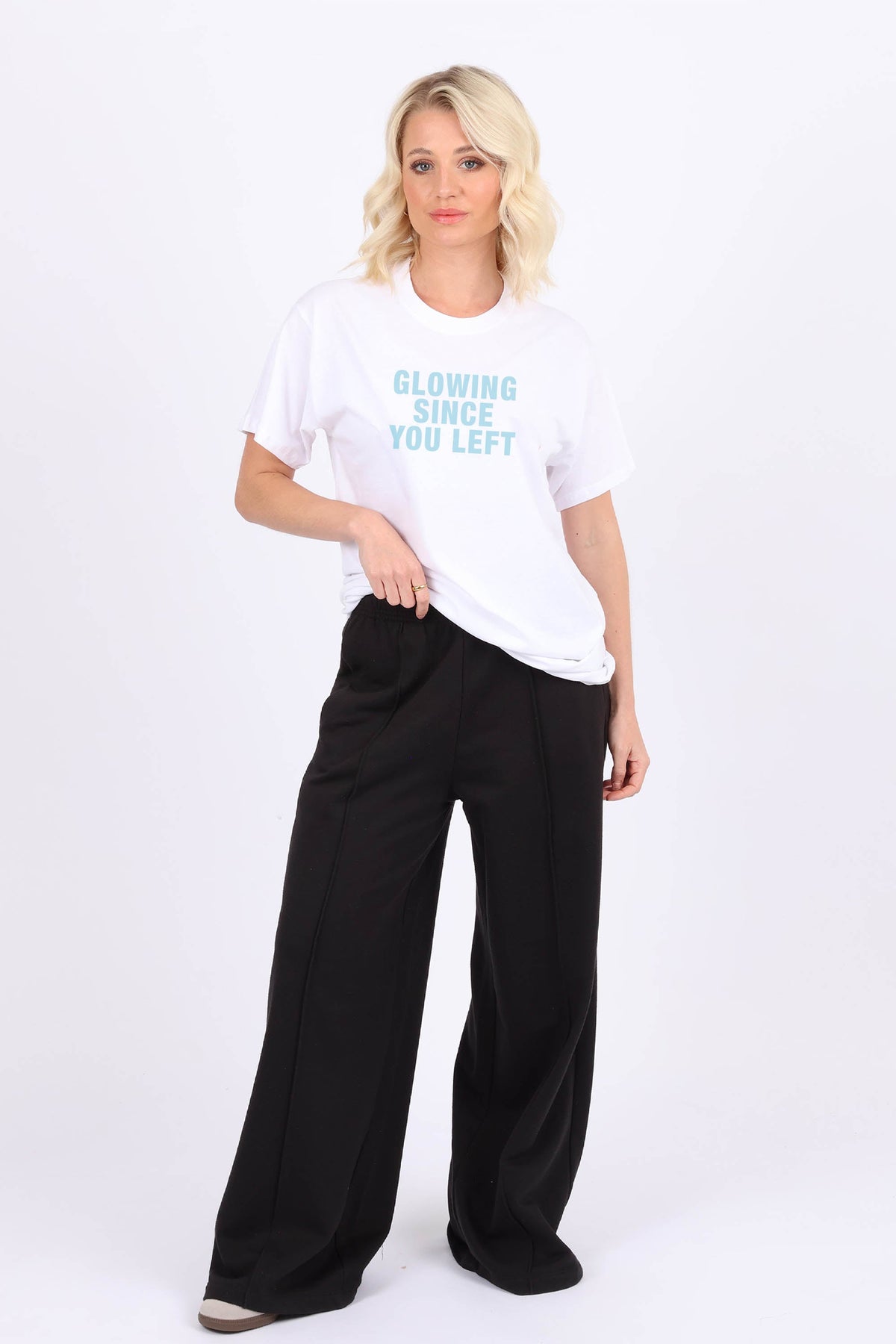 Glowing Since You left Printed T-shirt