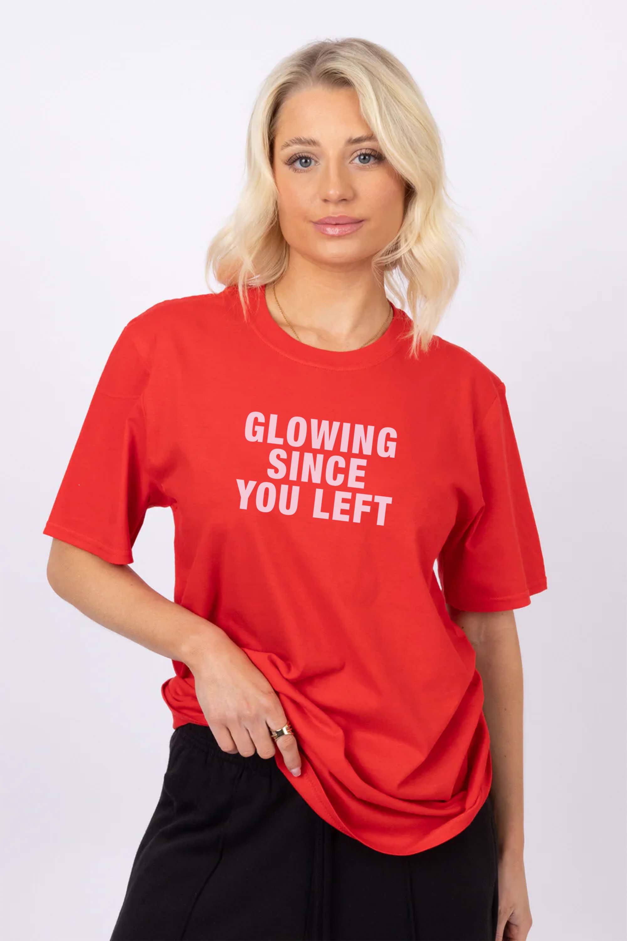 Glowing Since You left Printed T-shirt