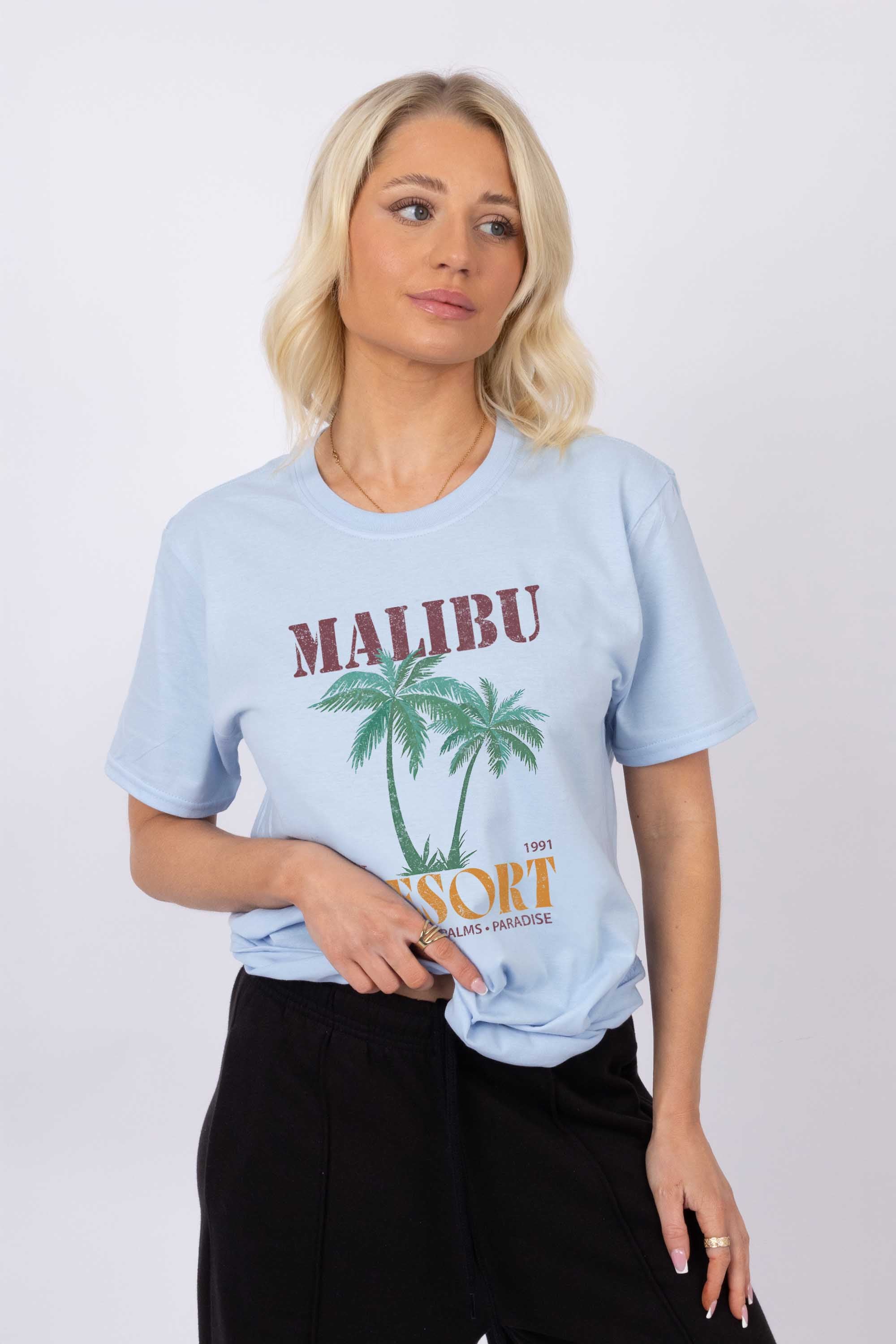 Malibu Resort Printed T-shirt