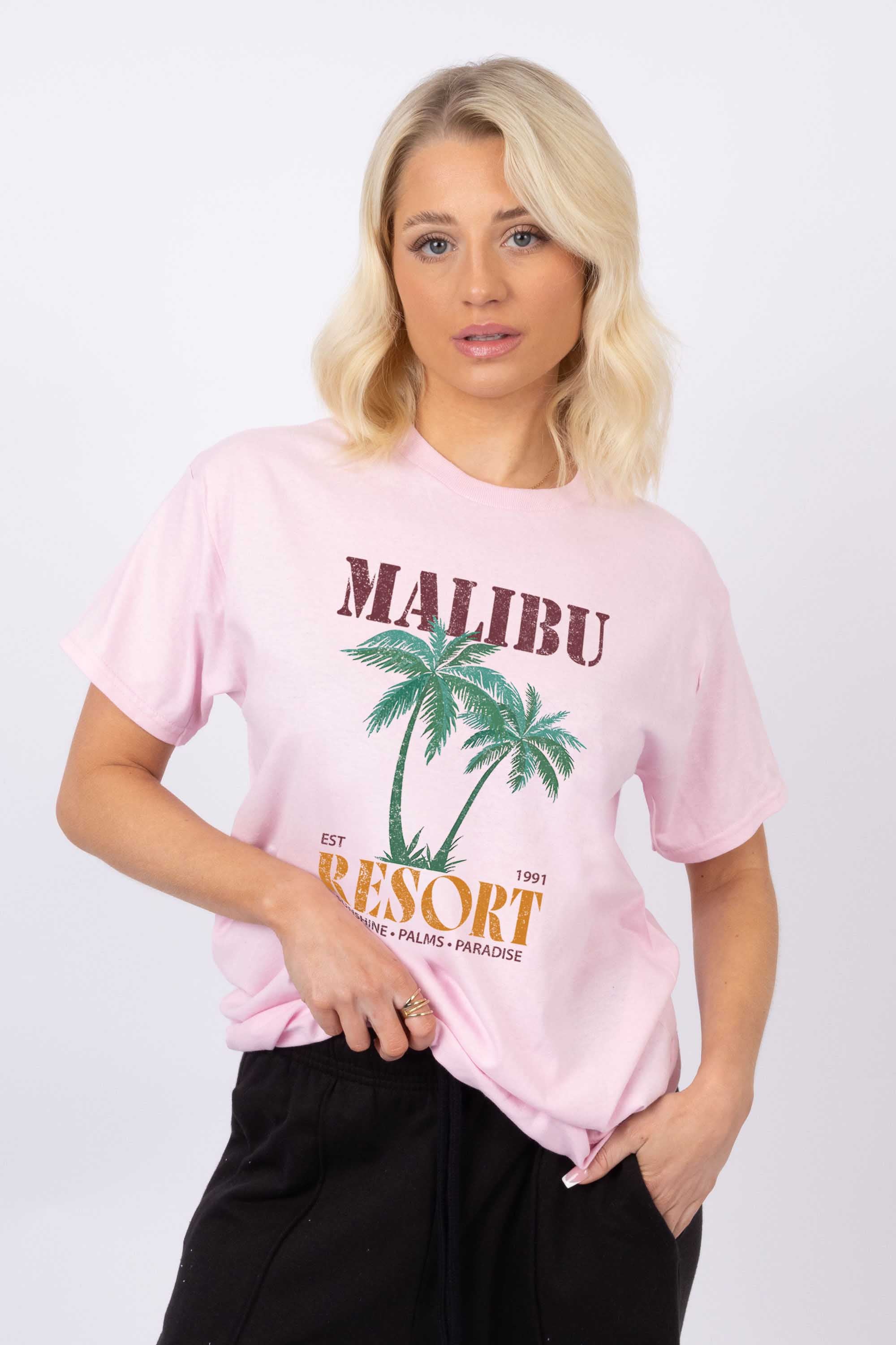 Malibu Resort Printed T-shirt