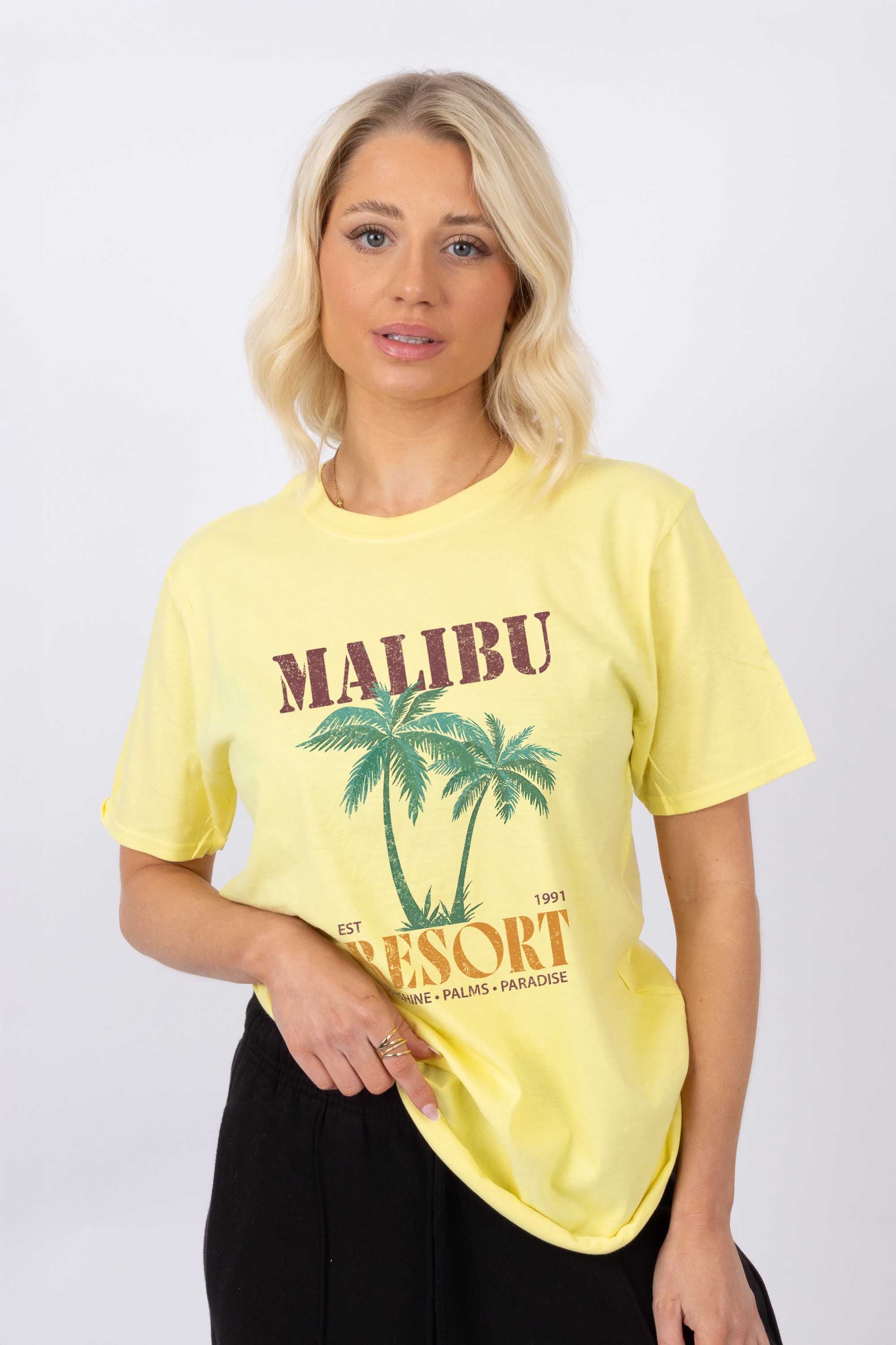 Malibu Resort Printed T-shirt