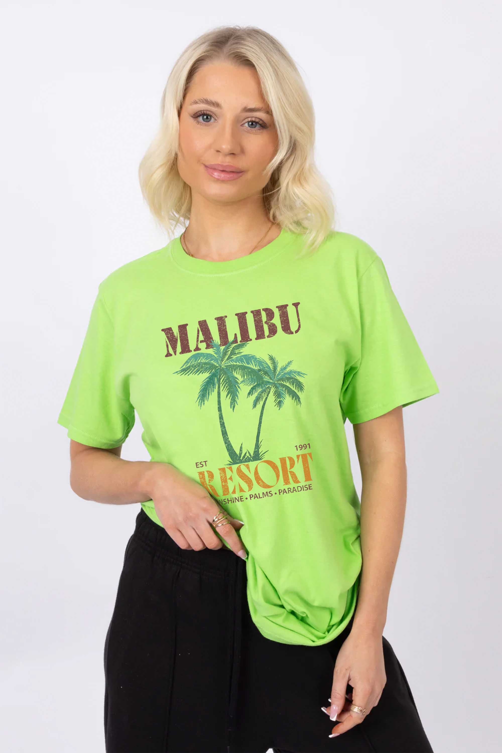 Malibu Resort Printed T-shirt