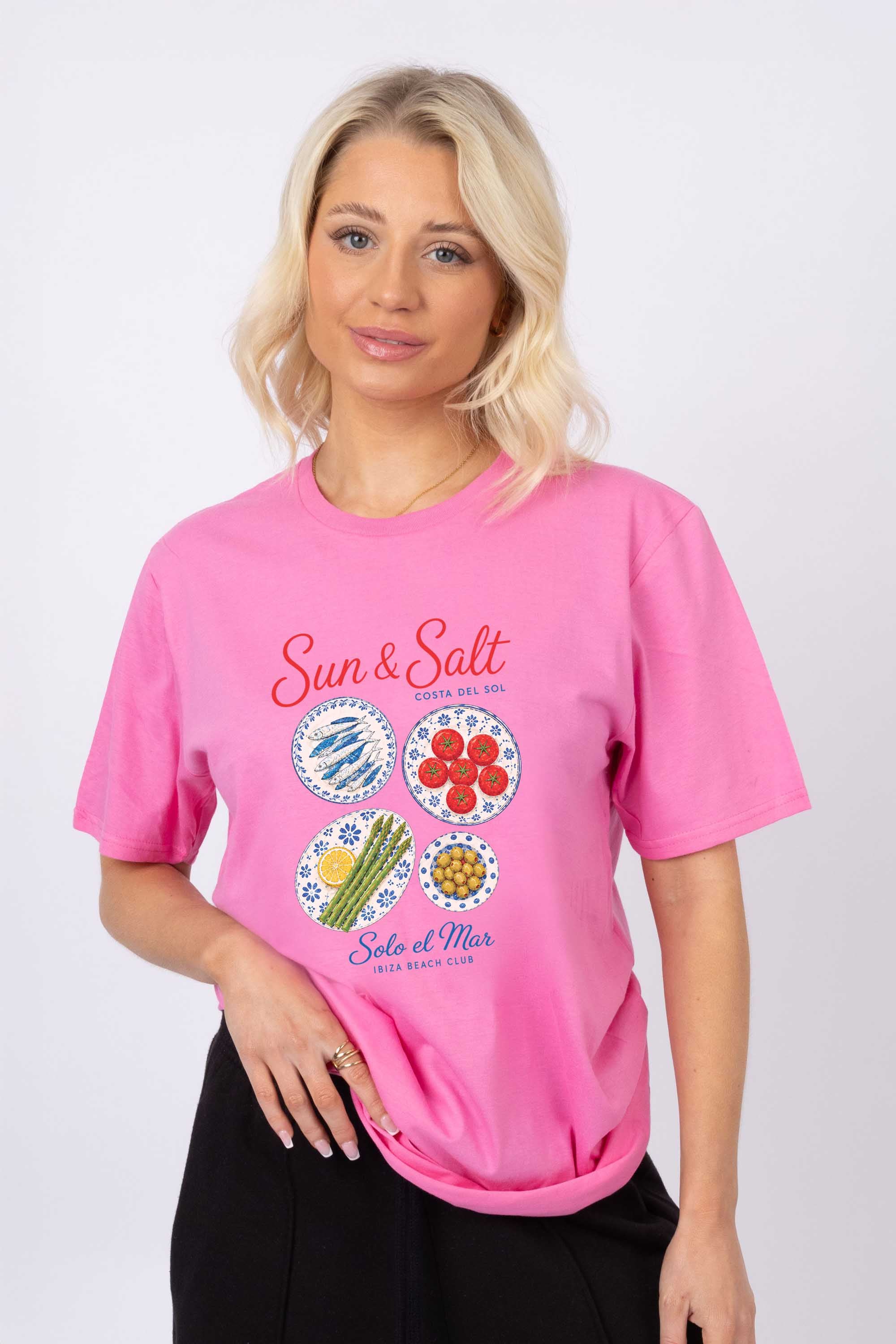 Sun And Salt Food Printed T-shirt