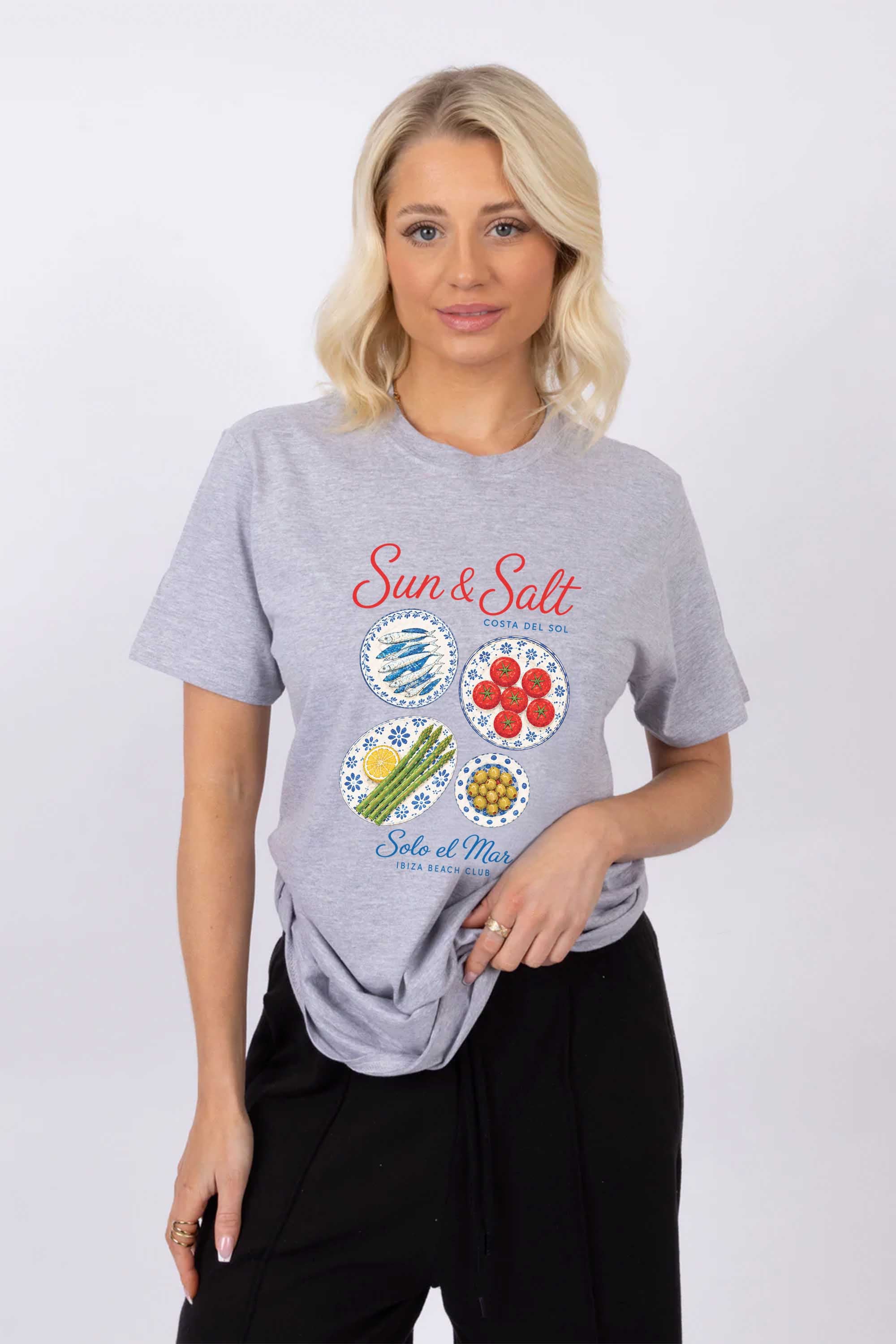 Sun And Salt Food Printed T-shirt