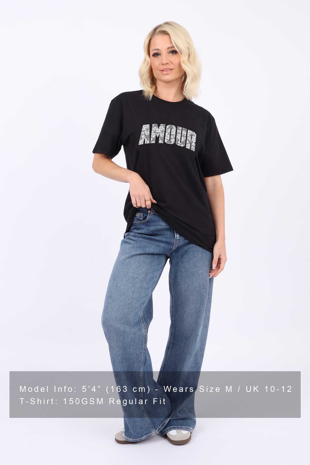 Amour Lace Printed T-Shirt