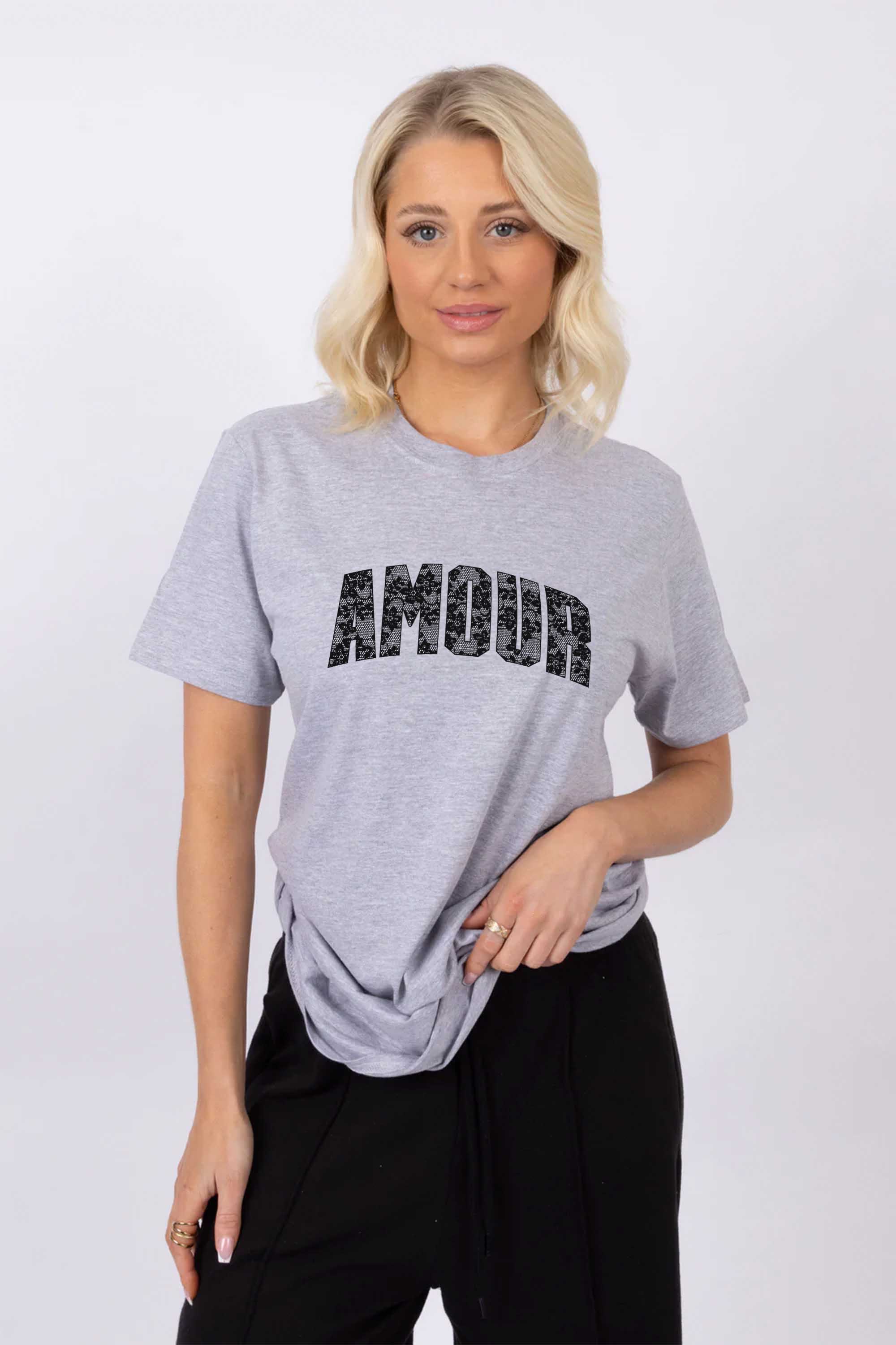 Amour Lace Printed T-Shirt