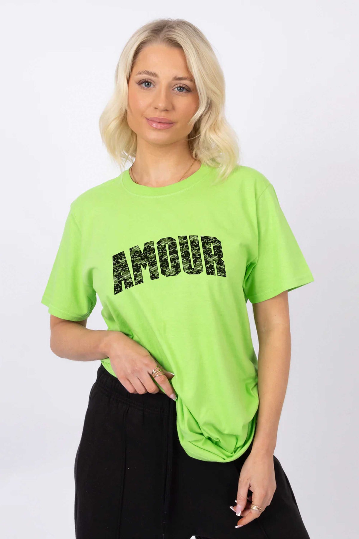 Amour Lace Printed T-Shirt