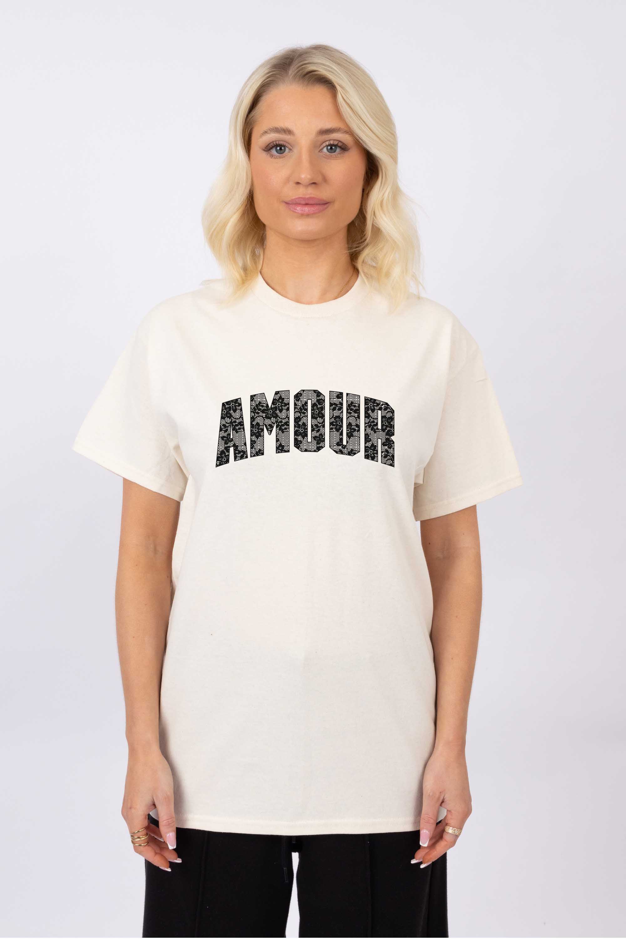 Amour Lace Printed T-Shirt