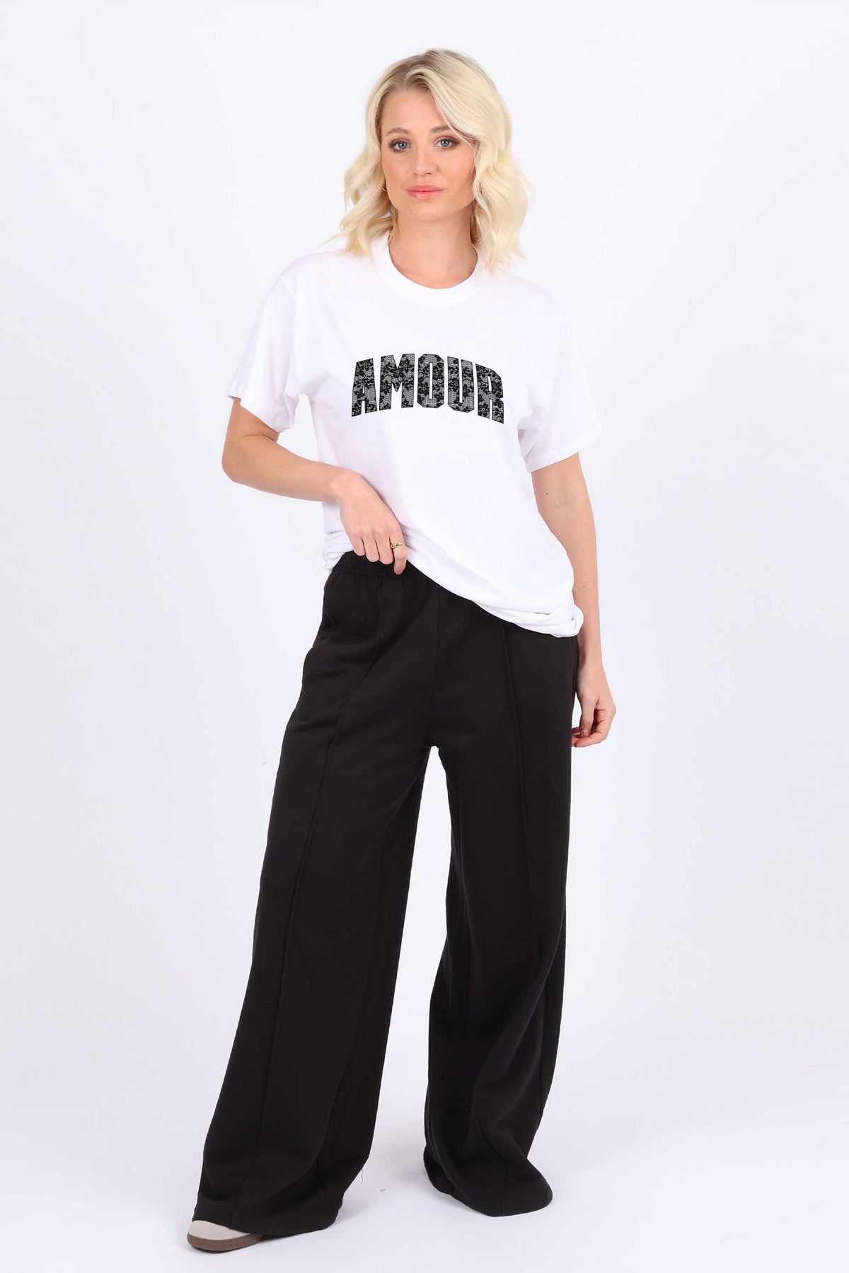 Amour Lace Printed T-Shirt