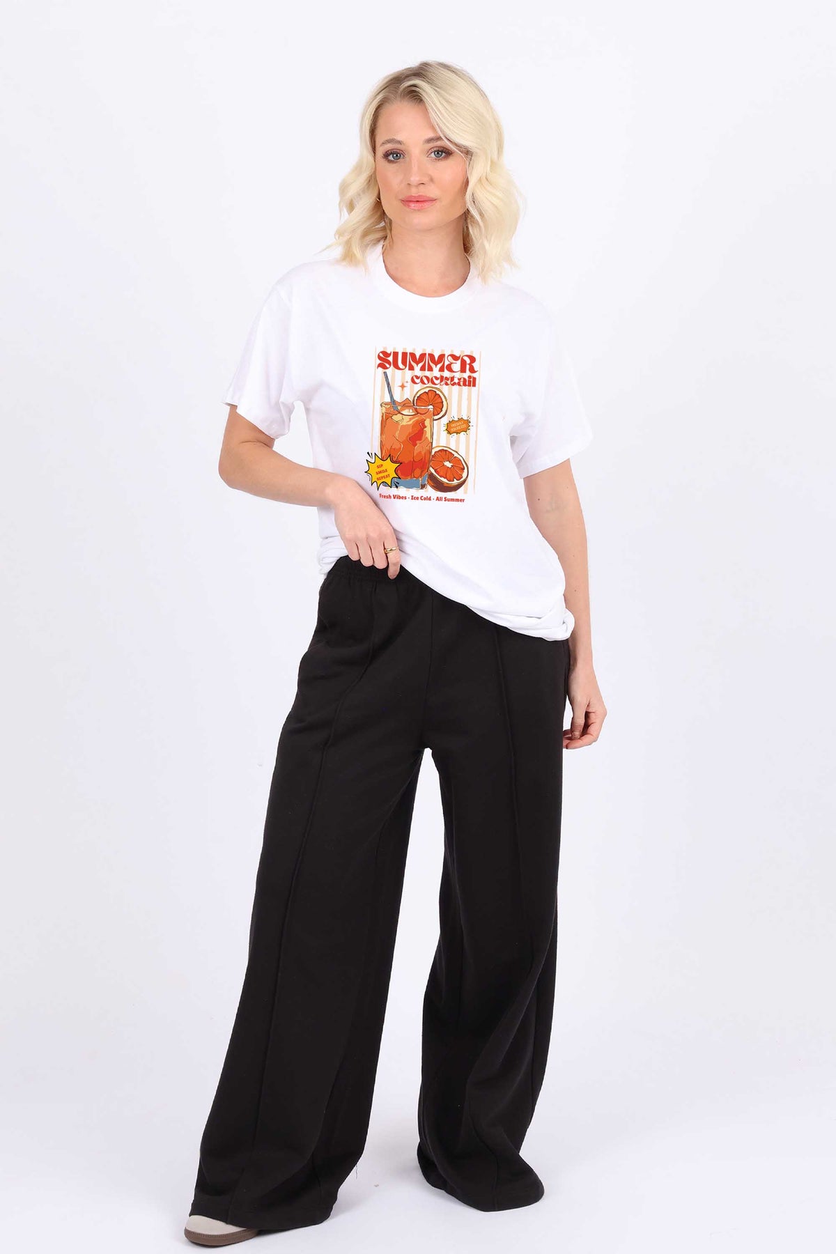 Summer Cocktail Vintage Printed T-shirt