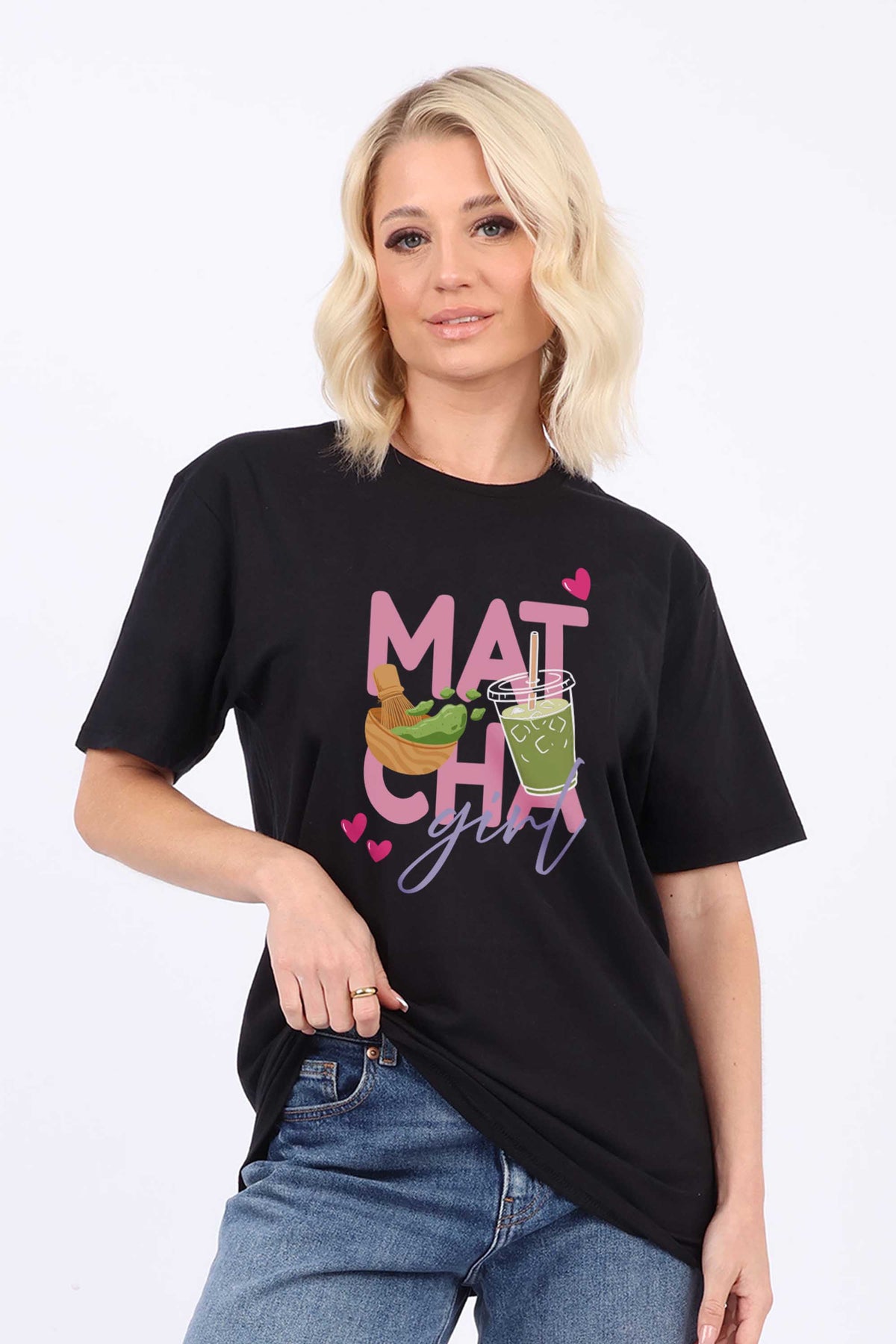 Matcha Girl Printed T-Shirt