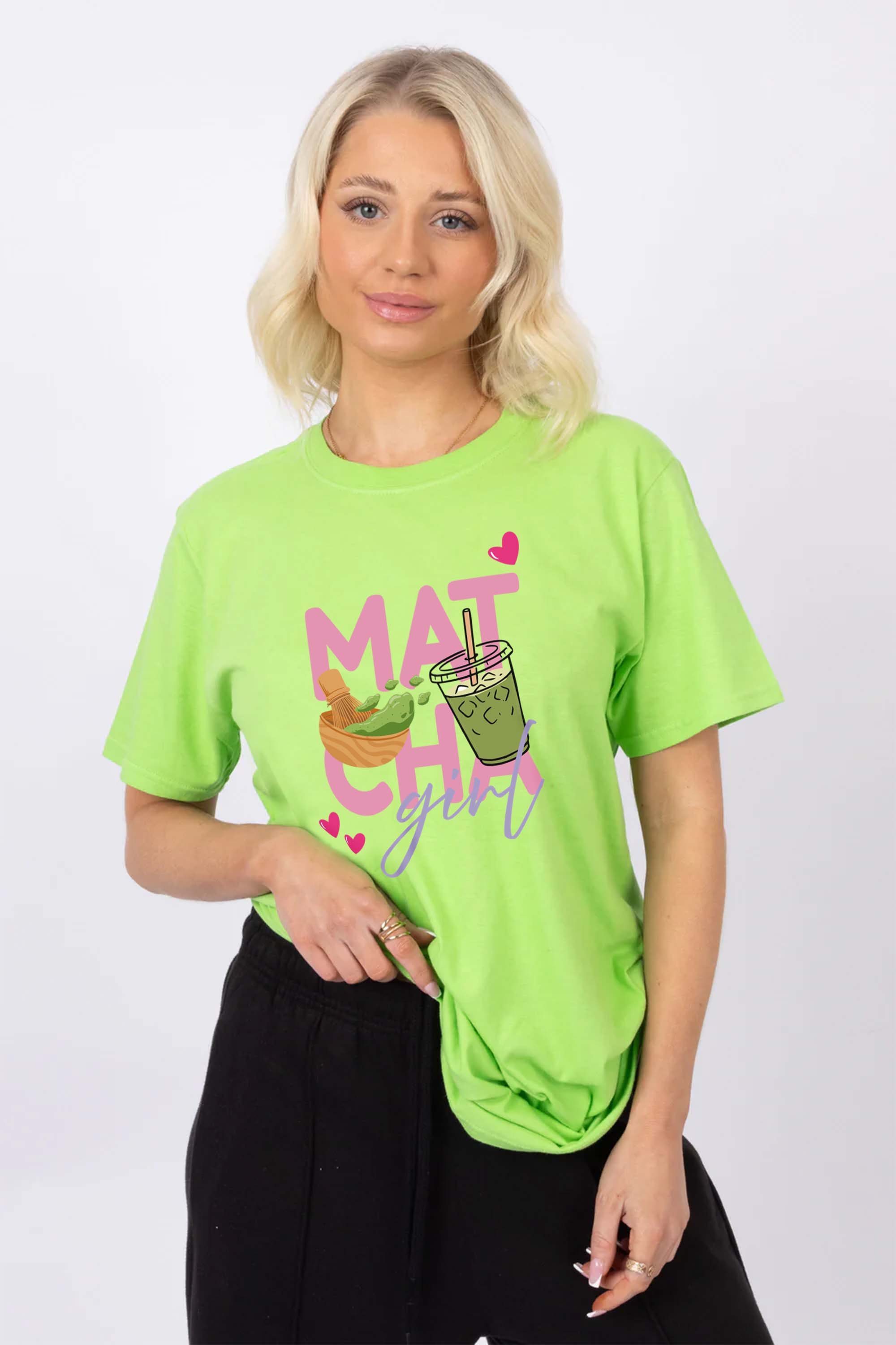 Matcha Girl Printed T-Shirt