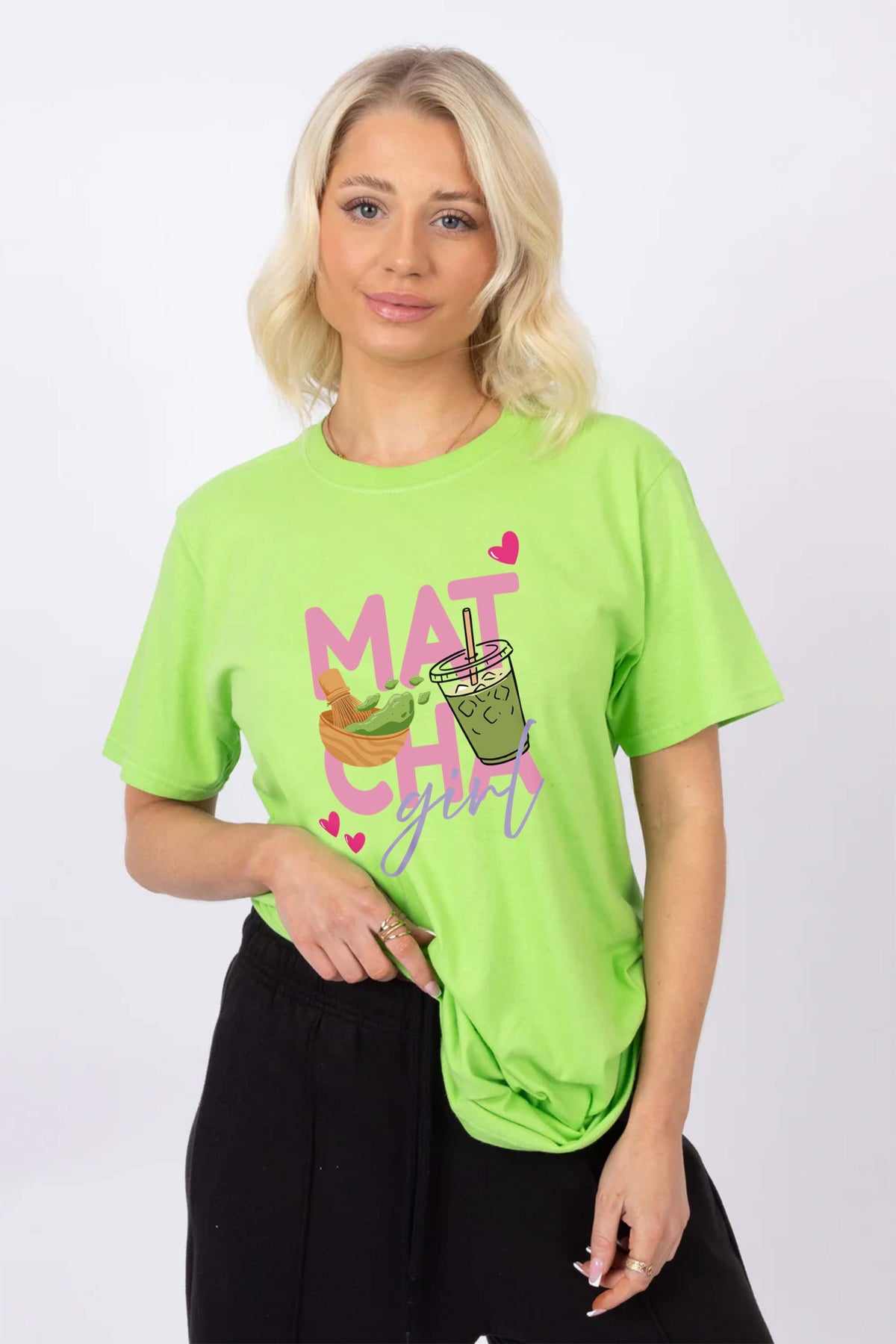 Matcha Girl Printed T-Shirt