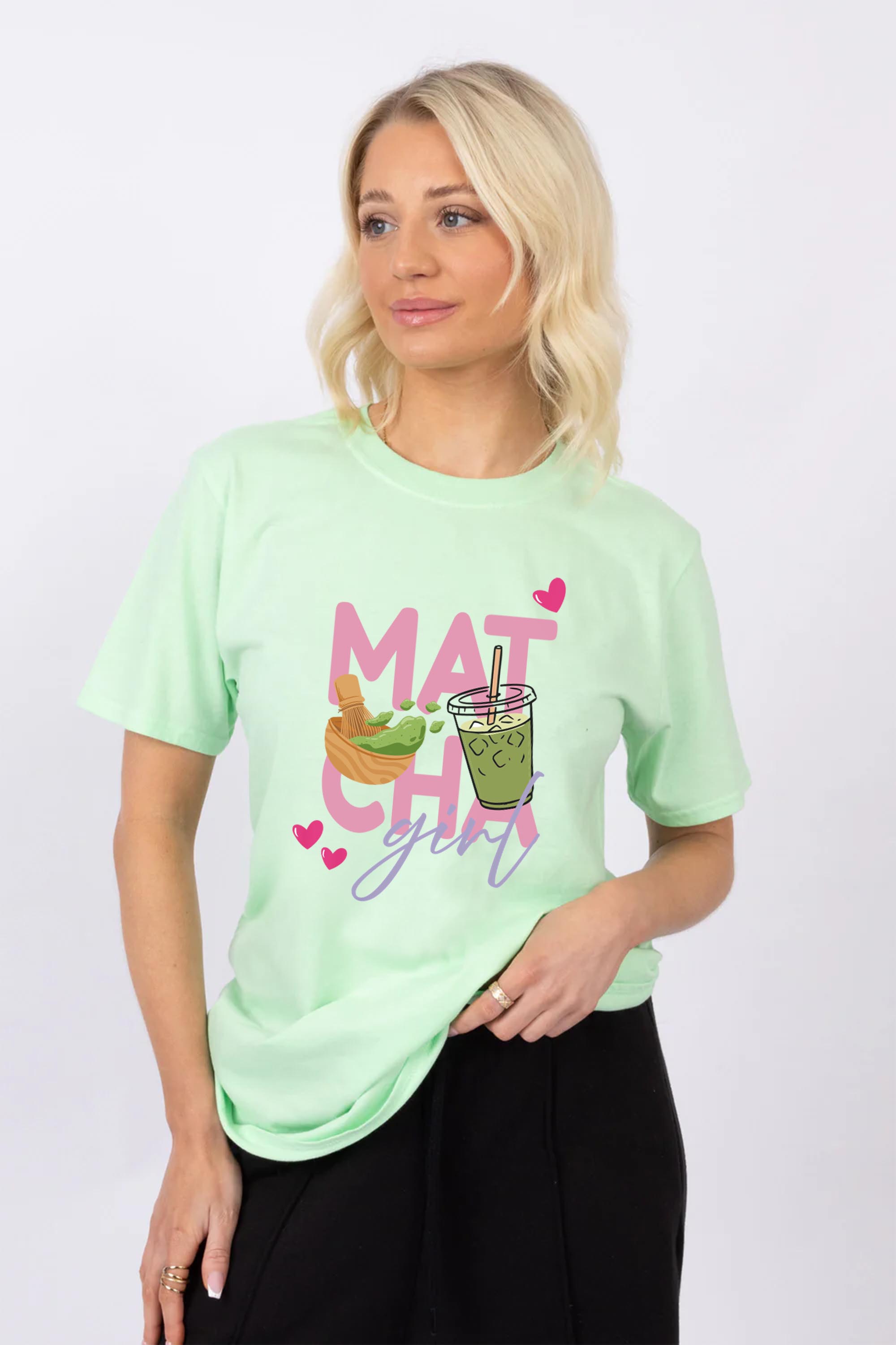 Matcha Girl Printed T-Shirt