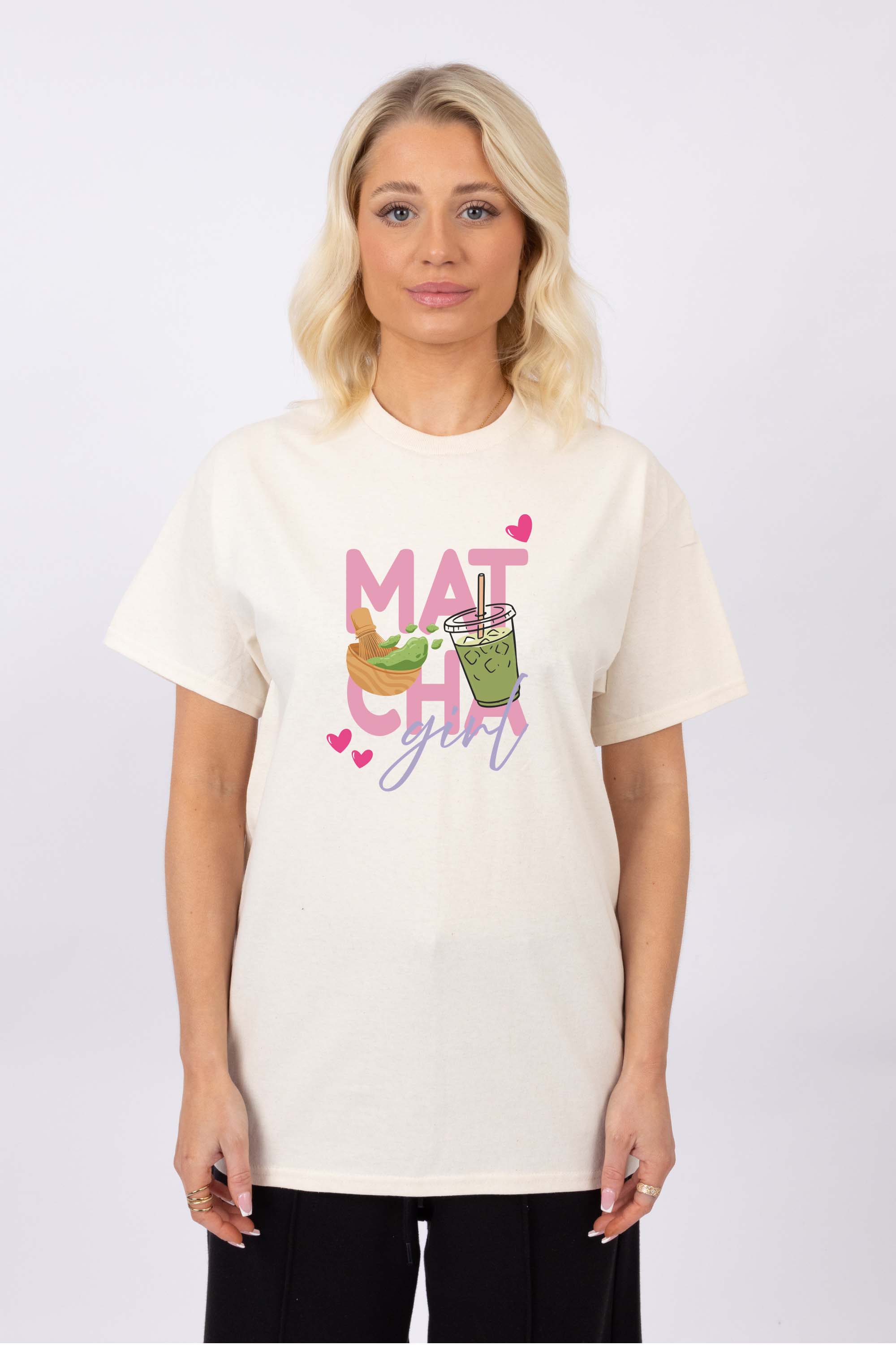 Matcha Girl Printed T-Shirt