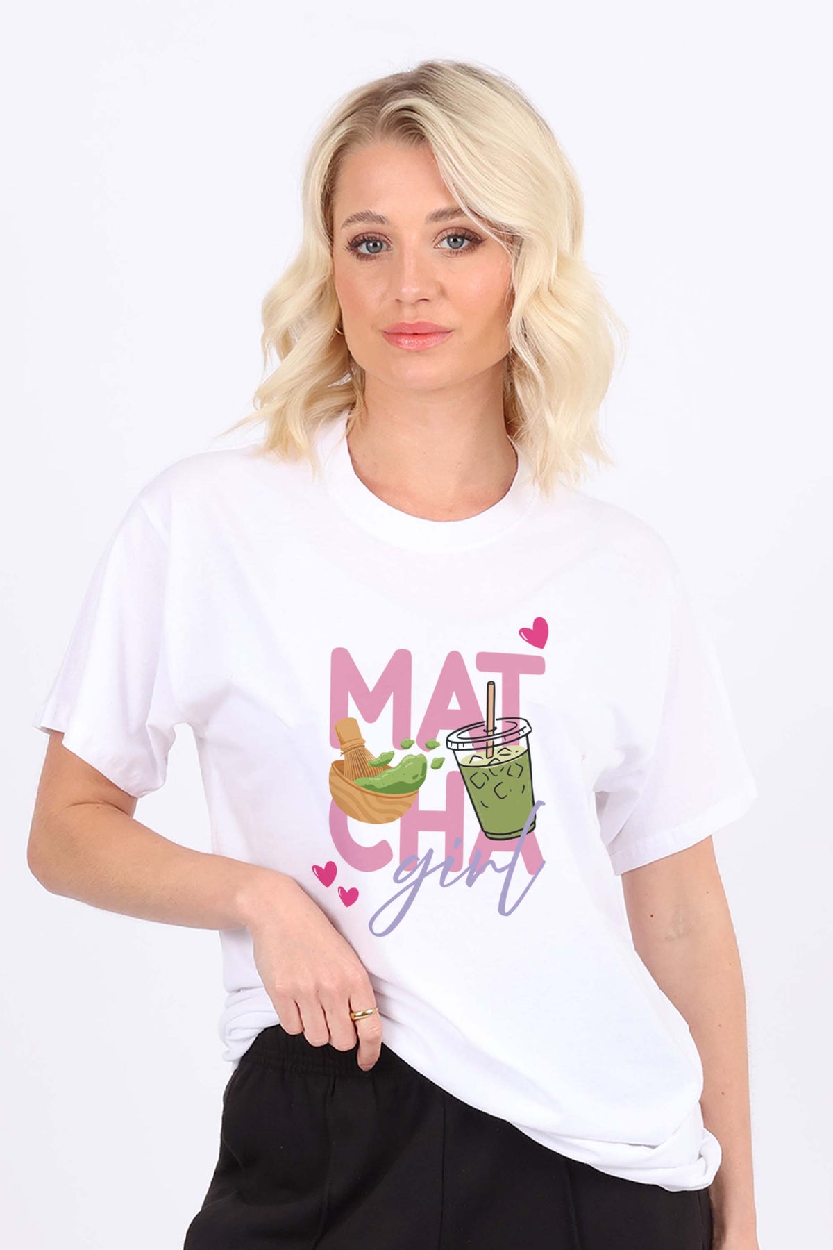Matcha Girl Printed T-Shirt