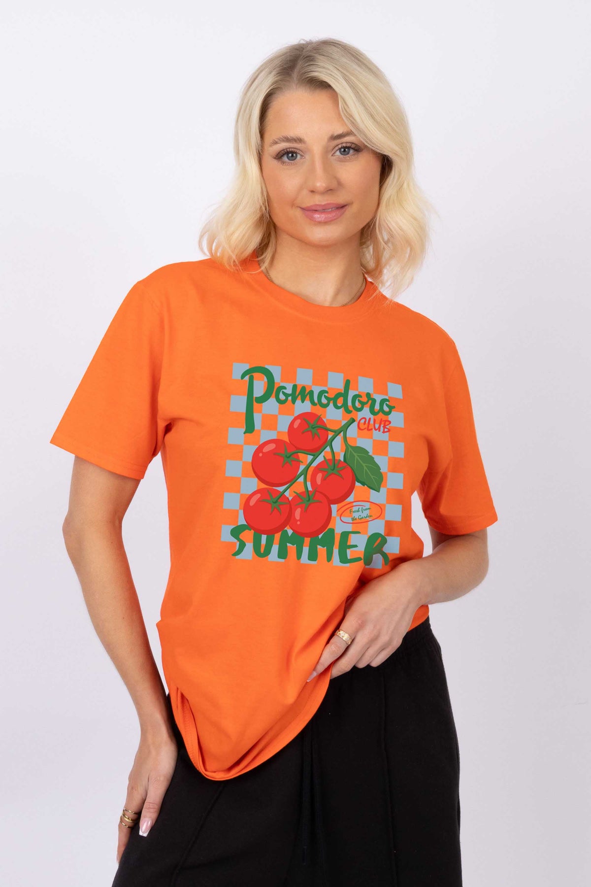 Pomodoro Club Printed T-shirt