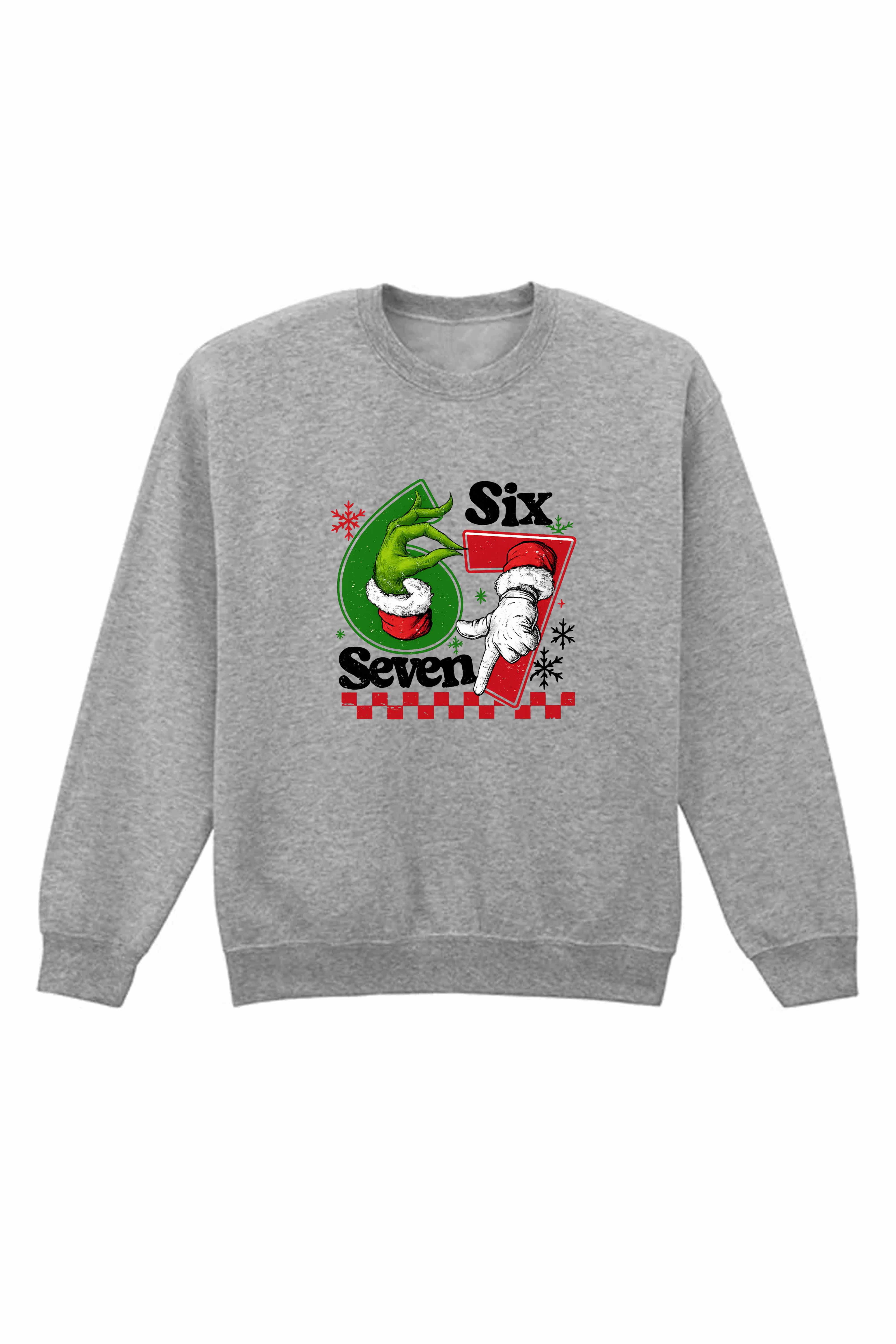 Unisex Heavy Blend Christmas 67 Trend Graphic Printed Sweatshirt