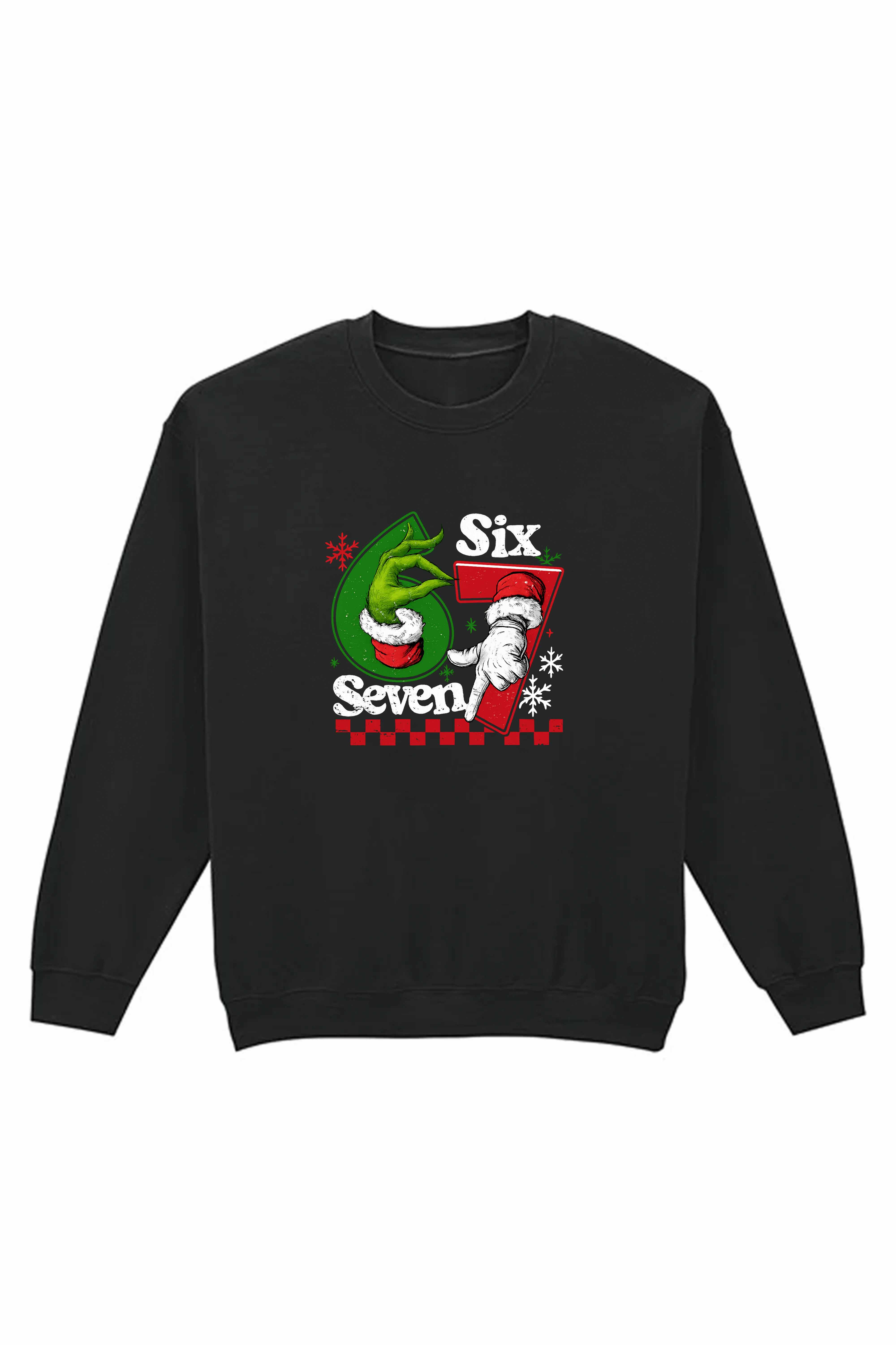 Unisex Heavy Blend Christmas 67 Trend Graphic Printed Sweatshirt