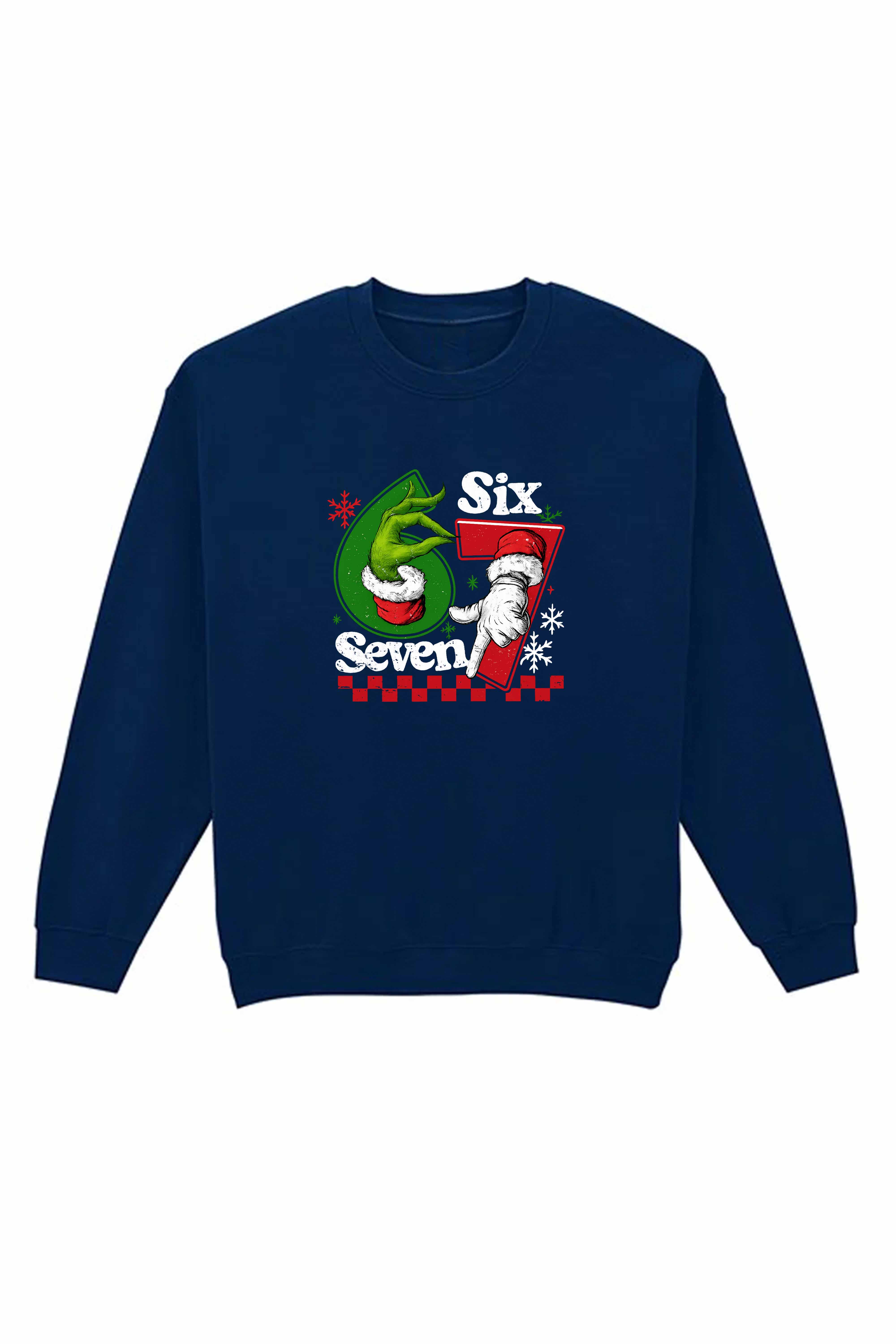 Unisex Heavy Blend Christmas 67 Trend Graphic Printed Sweatshirt